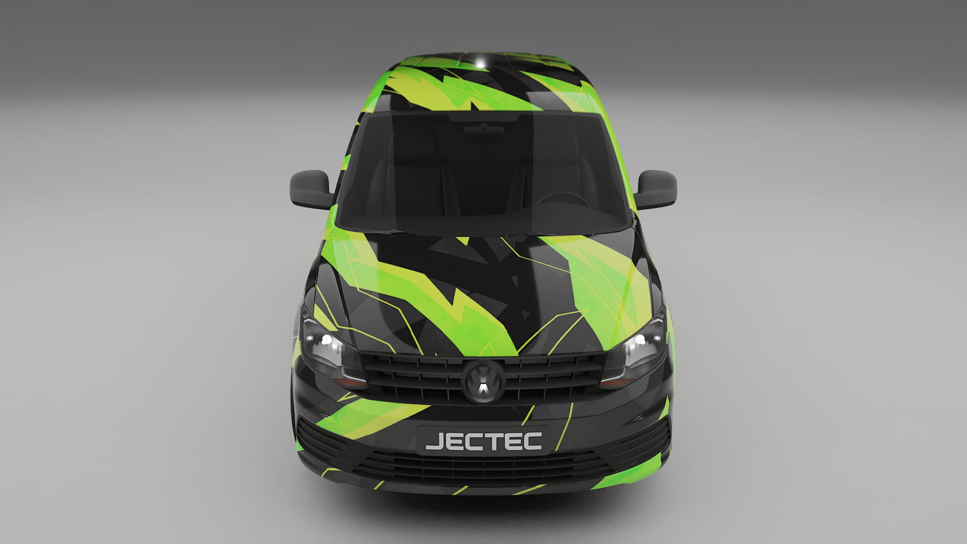 VW Caddy Maxi SB NINJA TURTLES – Design-Wrap PPF-Kit aus bedruckbarer Polyurethanfolie