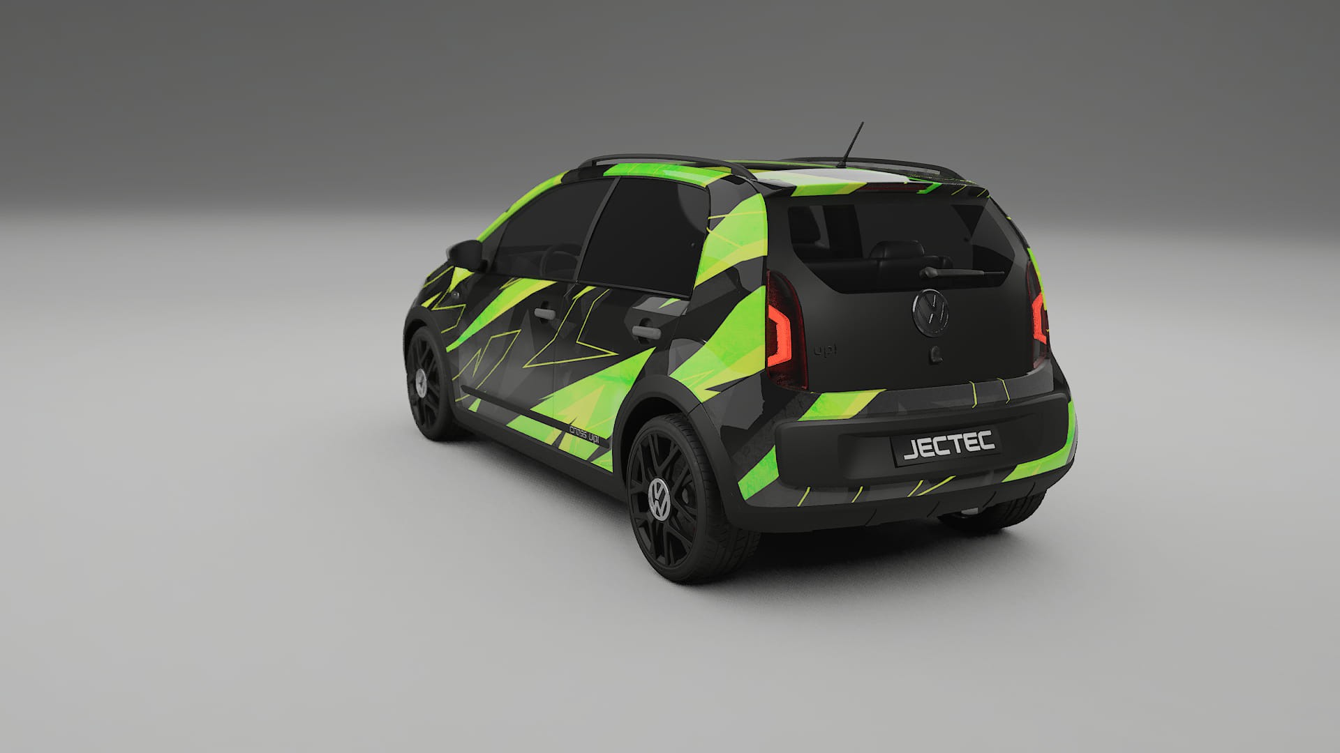 VW Cross Up NINJA TURTLES – Design-Wrap PPF-Kit aus bedruckbarer Polyurethanfolie