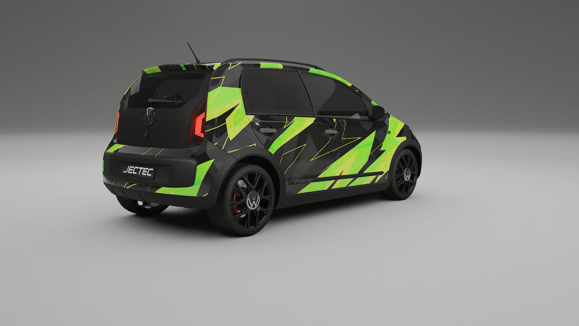 VW Cross Up NINJA TURTLES – Design-Wrap PPF-Kit aus bedruckbarer Polyurethanfolie