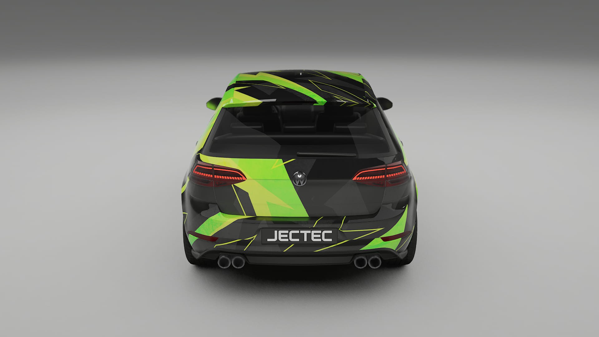 VW Golf Mk7 NINJA TURTLES – Design-Wrap PPF-Kit aus bedruckbarer Polyurethanfolie
