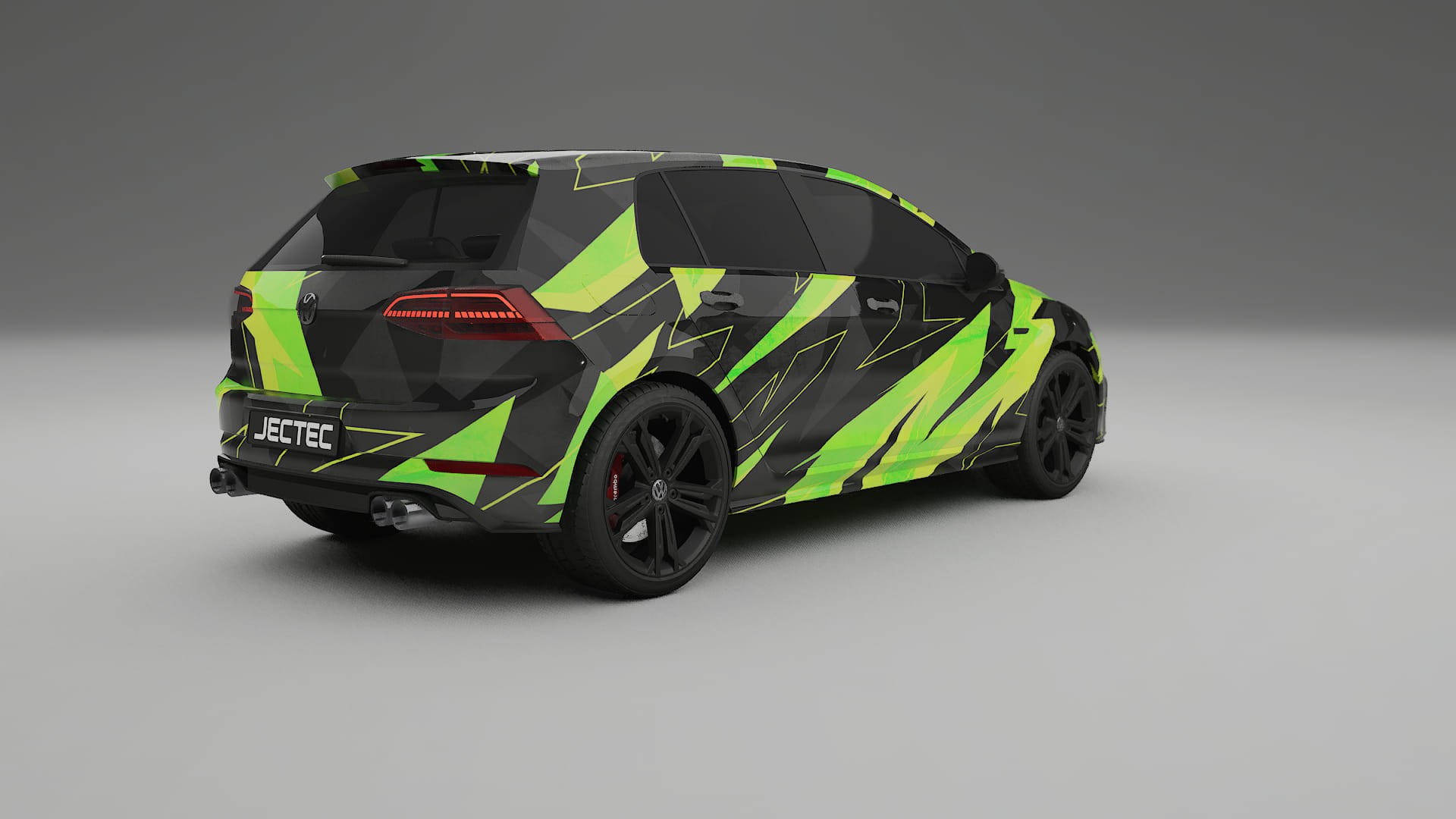VW Golf Mk7 NINJA TURTLES – Design-Wrap PPF-Kit aus bedruckbarer Polyurethanfolie