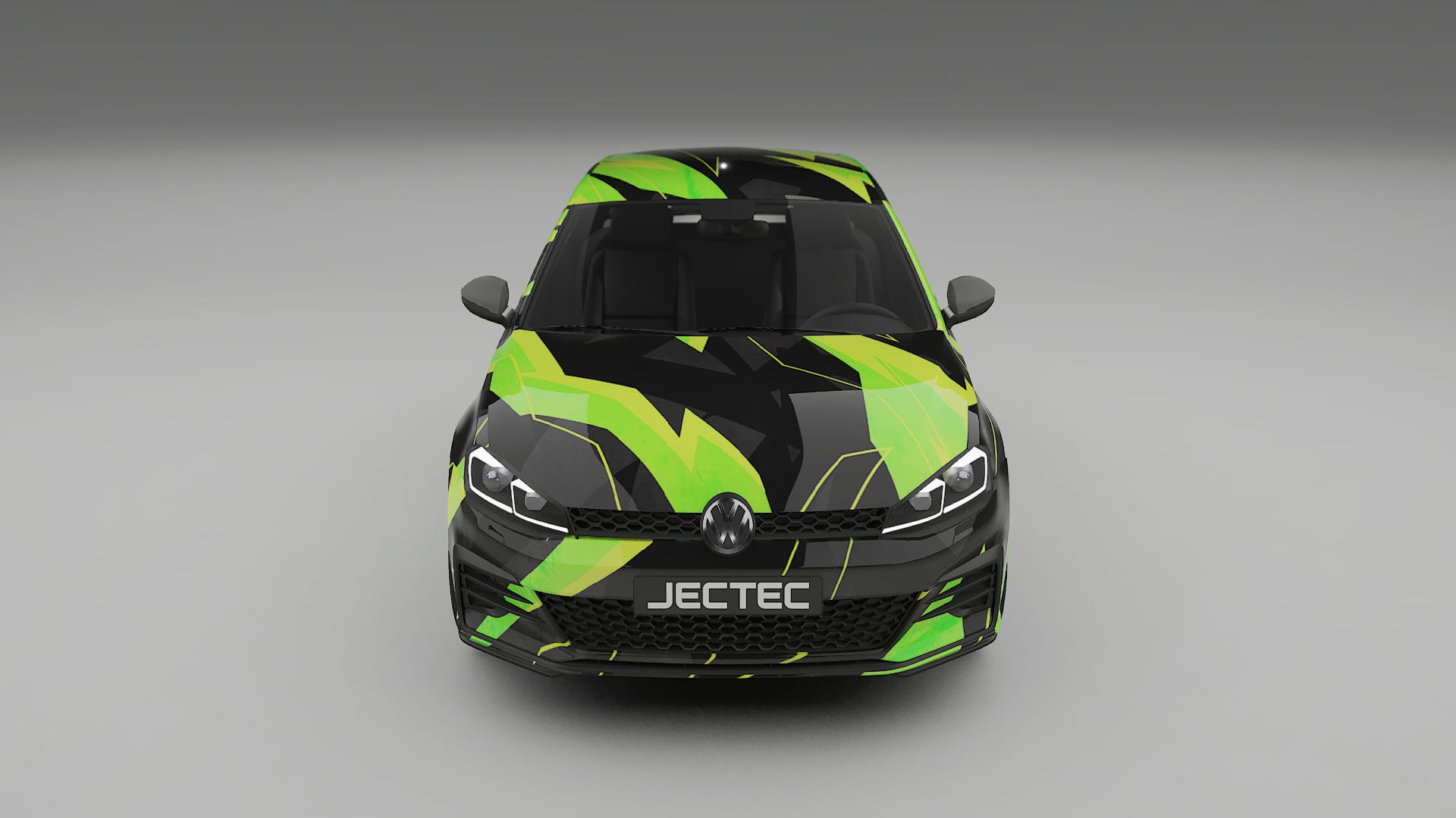 VW Golf Mk7 NINJA TURTLES – Design-Wrap PPF-Kit aus bedruckbarer Polyurethanfolie