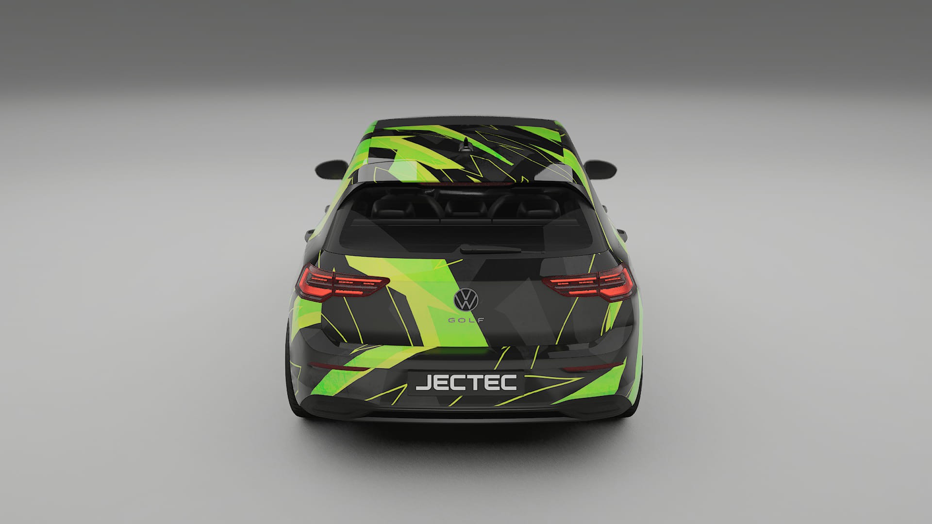 VW Golf Mk8 NINJA TURTLES – Design-Wrap PPF-Kit aus bedruckbarer Polyurethanfolie