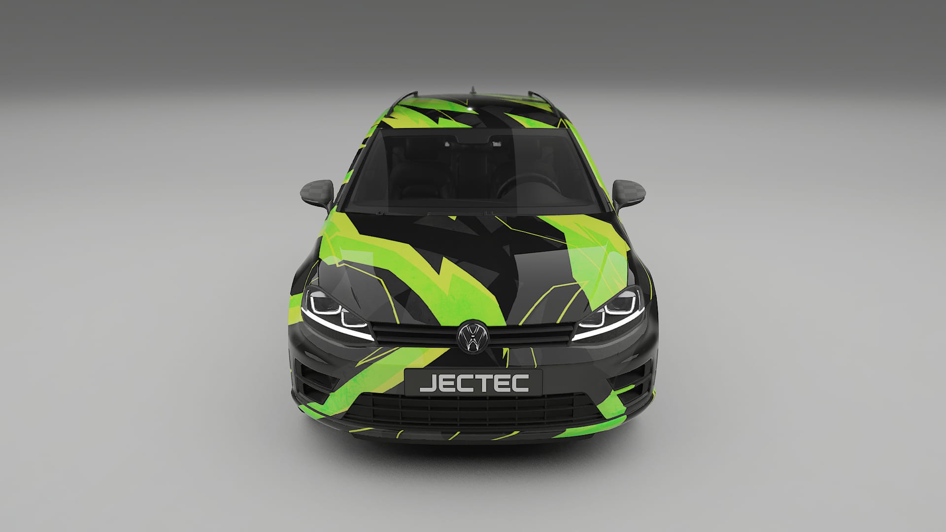 VW Golf Variant Mk7 NINJA TURTLES – Design-Wrap PPF-Kit aus bedruckbarer Polyurethanfolie