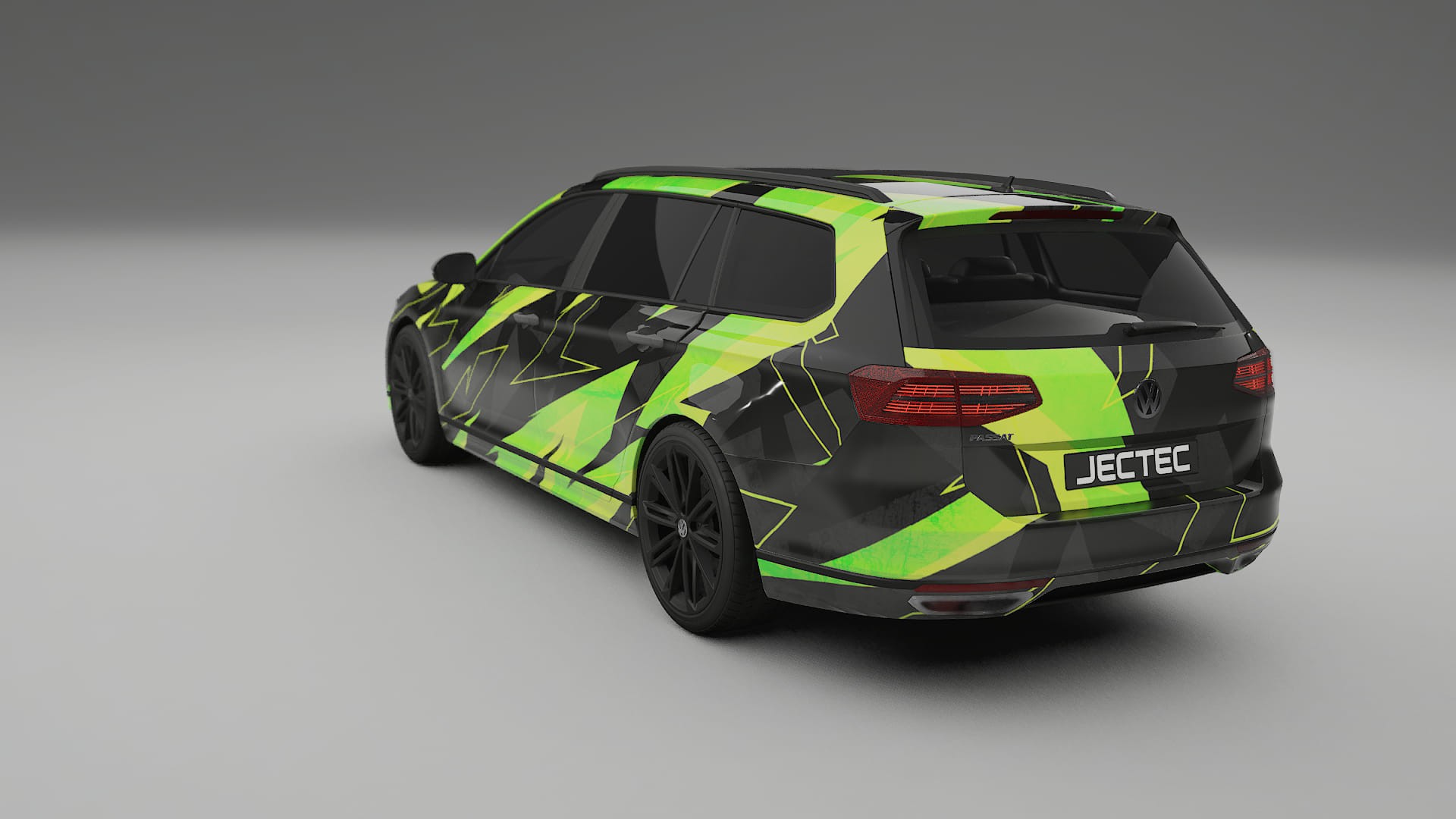 VW Passat VariantR B8 NINJA TURTLES – Design-Wrap PPF-Kit aus bedruckbarer Polyurethanfolie