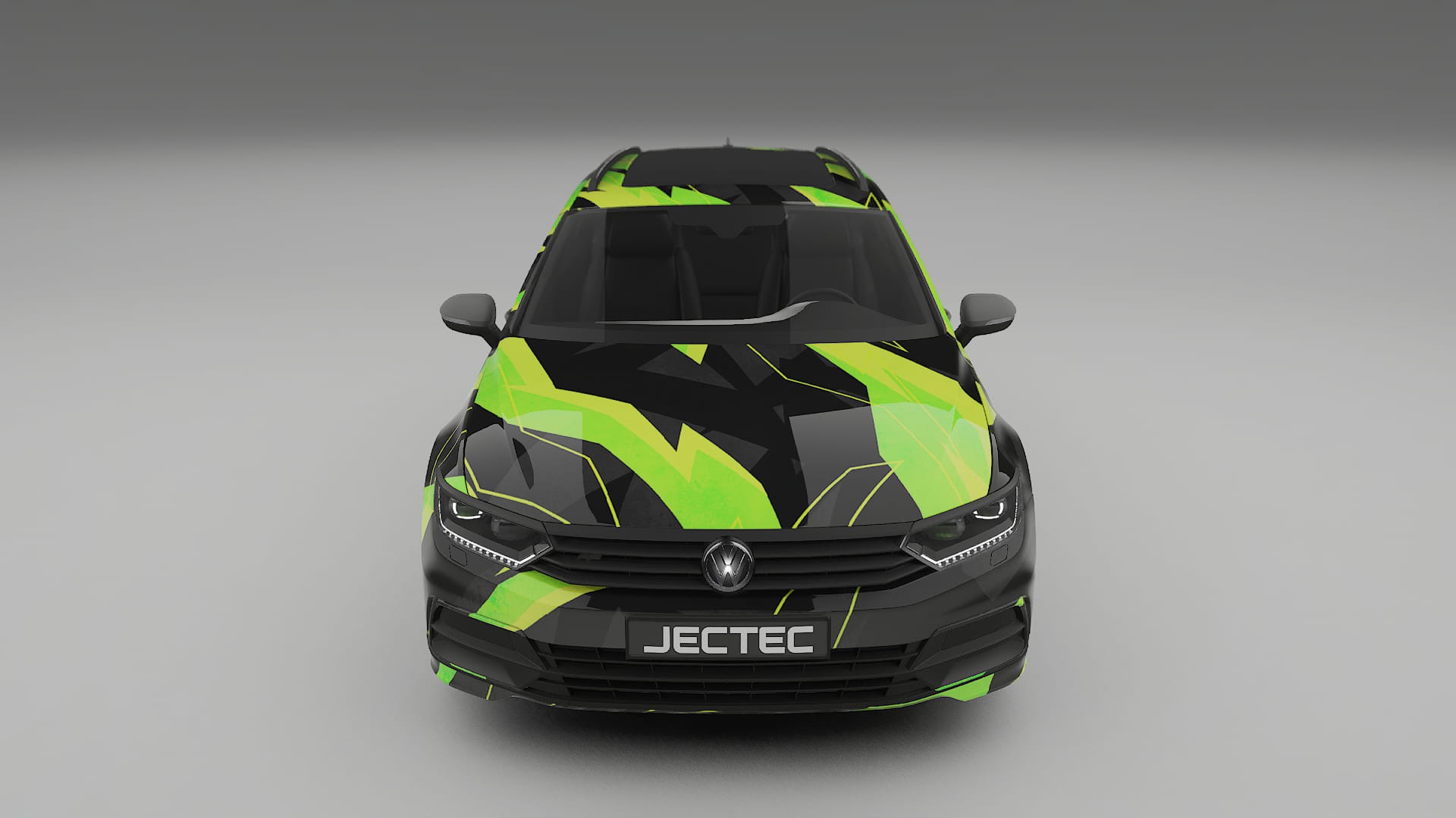 VW Passat VariantR B8 NINJA TURTLES – Design-Wrap PPF-Kit aus bedruckbarer Polyurethanfolie