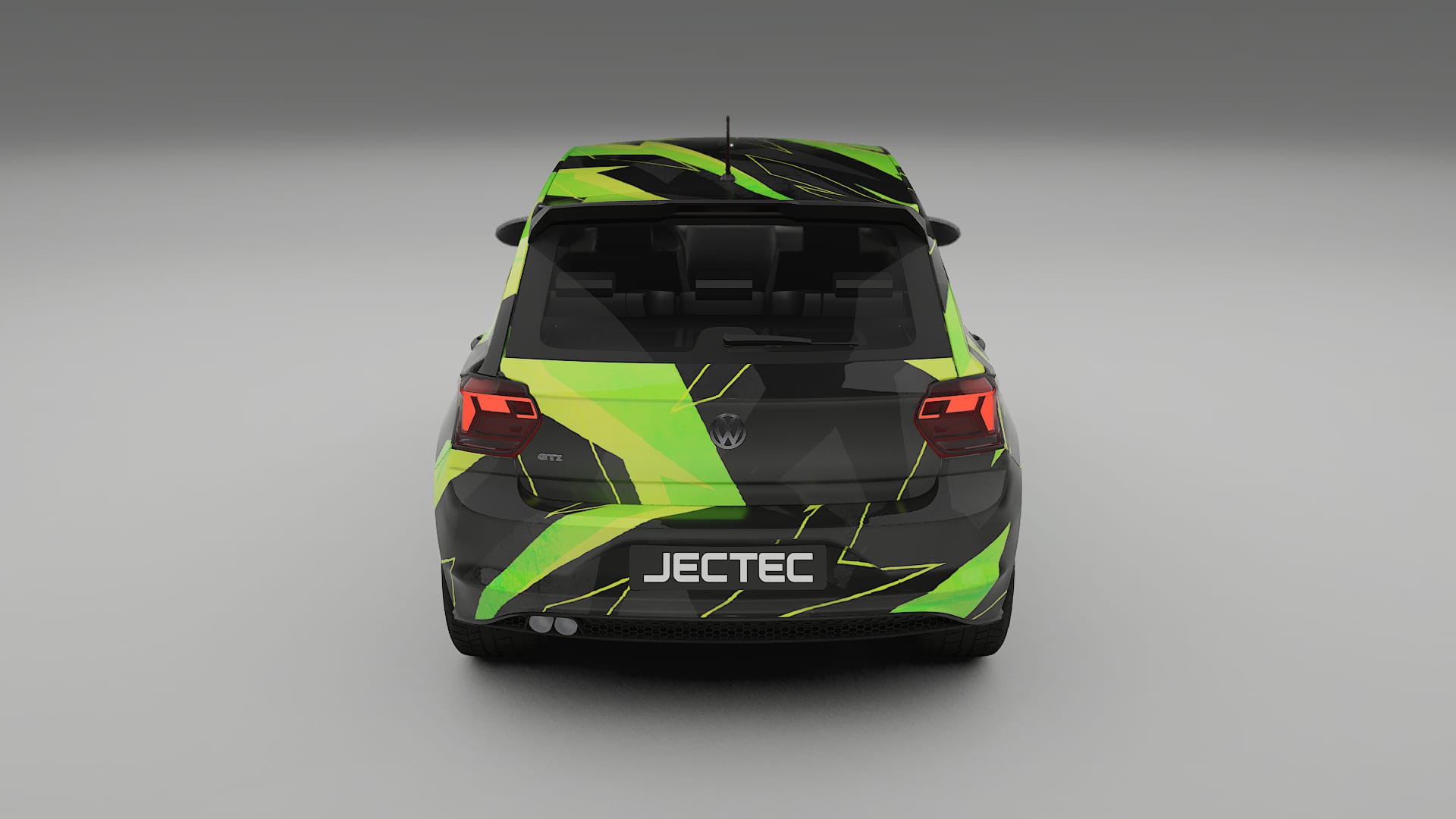 VW Polo GTI VI NINJA TURTLES – Design-Wrap PPF-Kit aus bedruckbarer Polyurethanfolie
