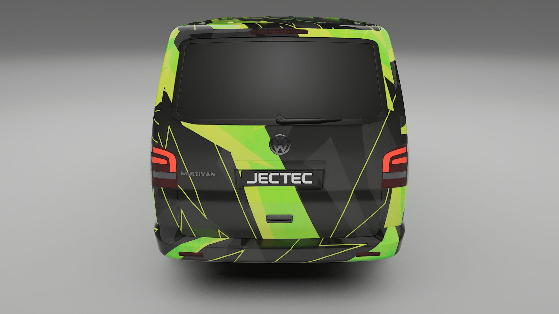 VW Transporter T5 Caravelle NINJA TURTLES – Design-Wrap PPF-Kit aus bedruckbarer Polyurethanfolie