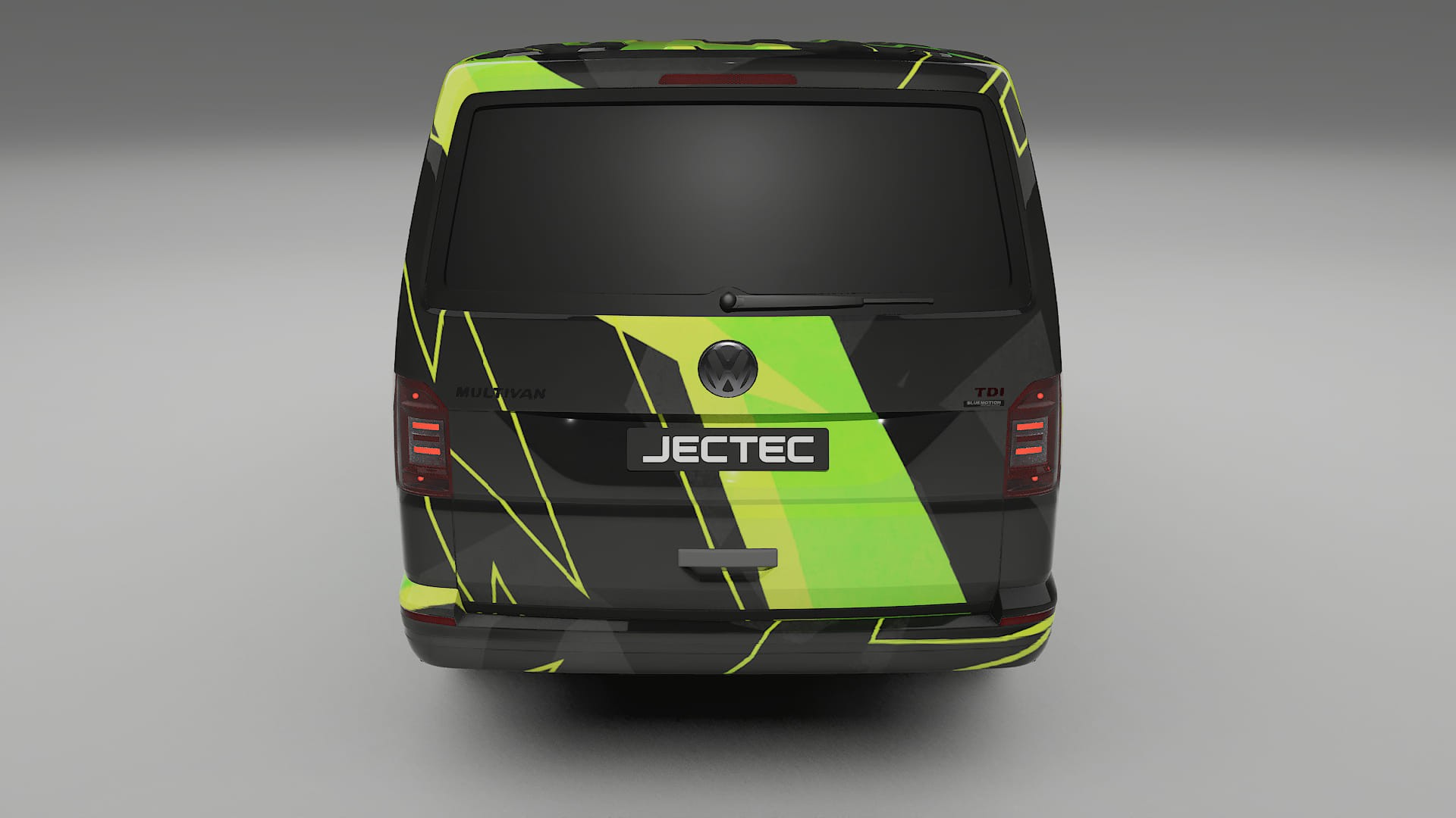 VW Transporter T6 Multivan NINJA TURTLES – Design-Wrap PPF-Kit aus bedruckbarer Polyurethanfolie