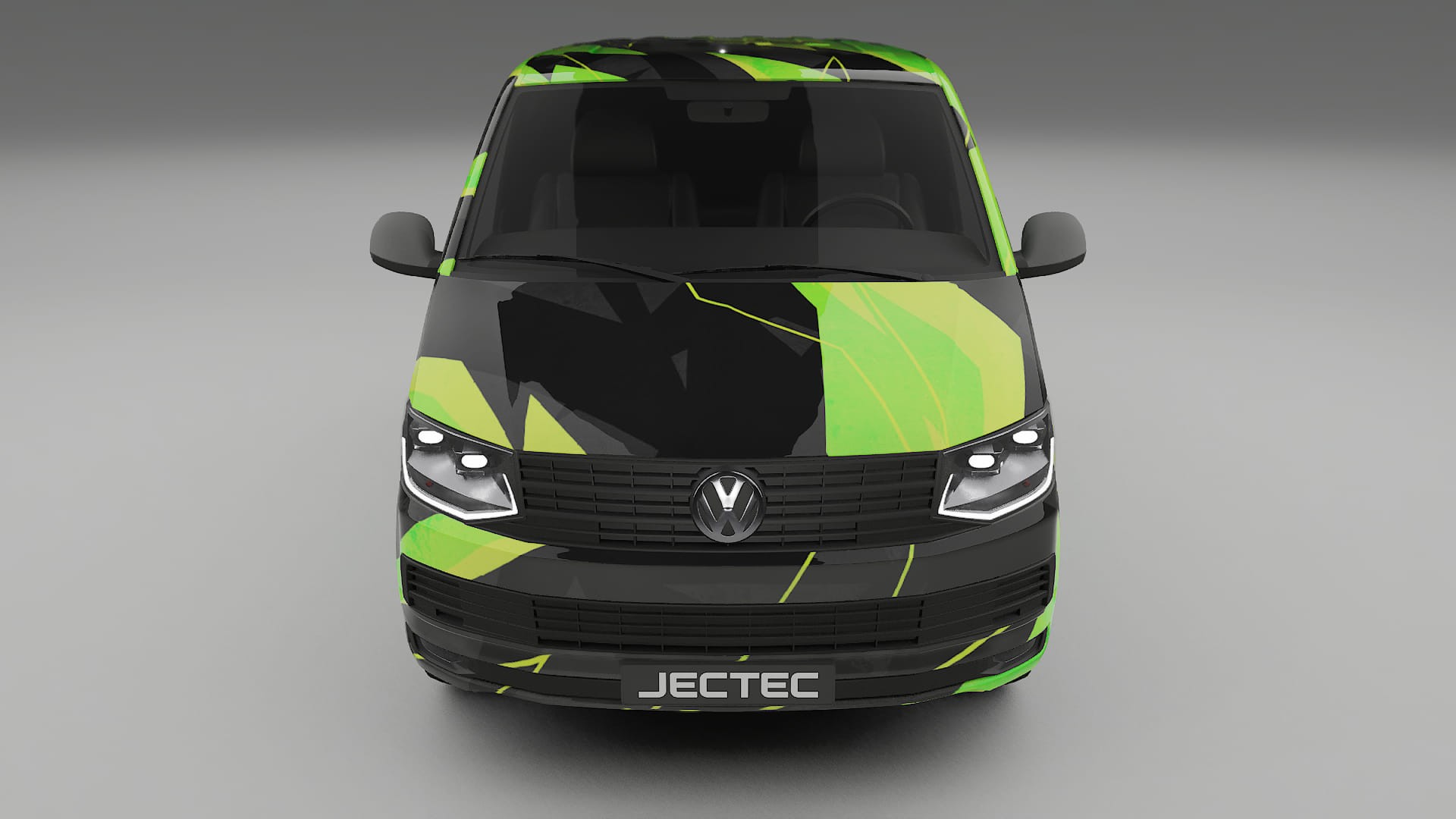 VW Transporter T6 Multivan NINJA TURTLES – Design-Wrap PPF-Kit aus bedruckbarer Polyurethanfolie