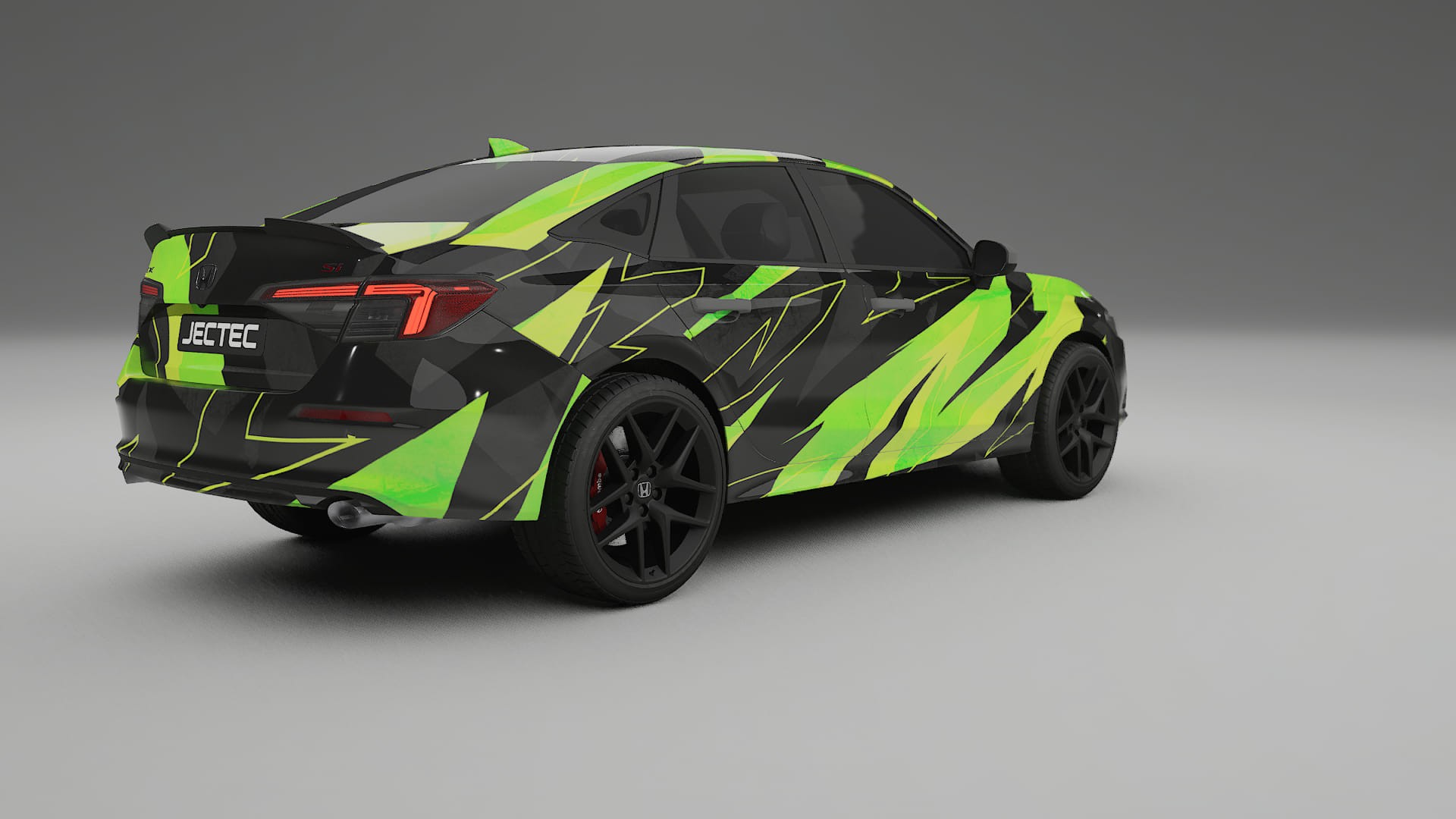 Honda Civic Si NINJA TURTLES – Design-Wrap PPF-Kit aus bedruckbarer Polyurethanfolie