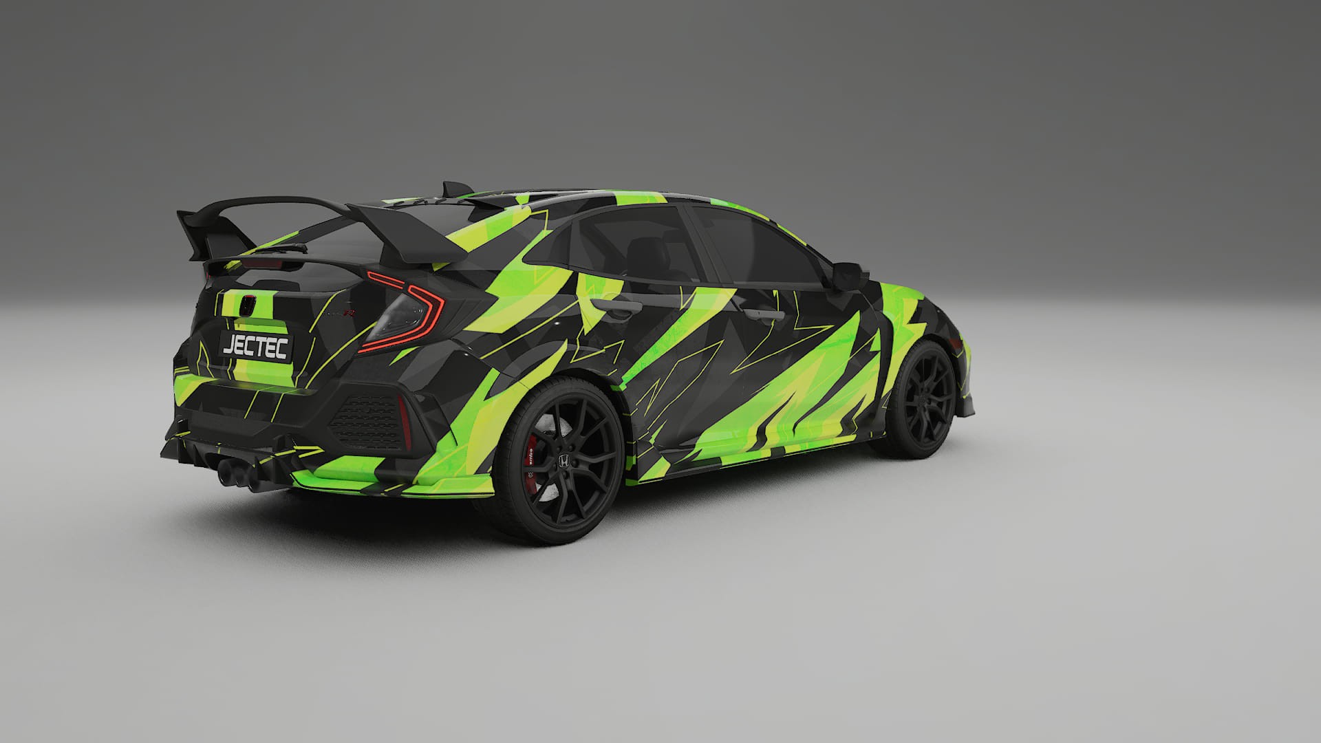 Honda Civic Type-R NINJA TURTLES – Design-Wrap PPF-Kit aus bedruckbarer Polyurethanfolie