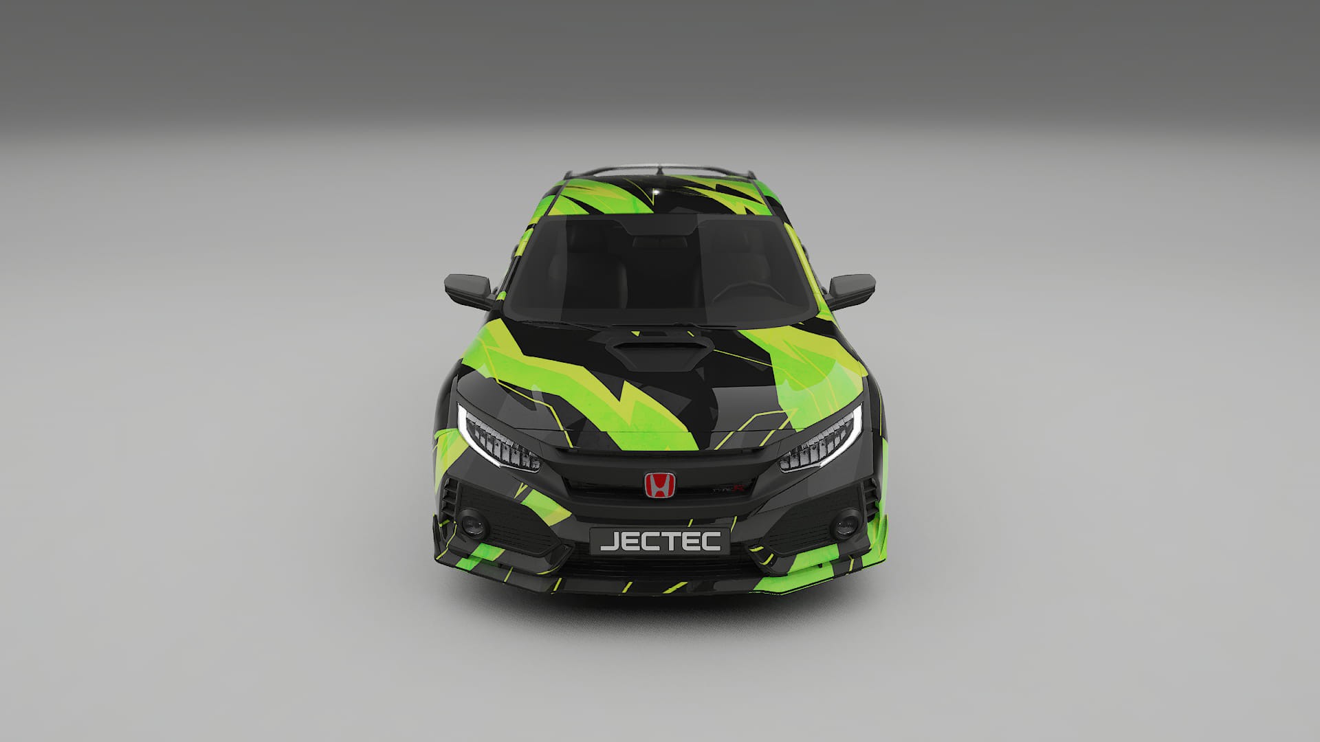 Honda Civic Type-R NINJA TURTLES – Design-Wrap PPF-Kit aus bedruckbarer Polyurethanfolie