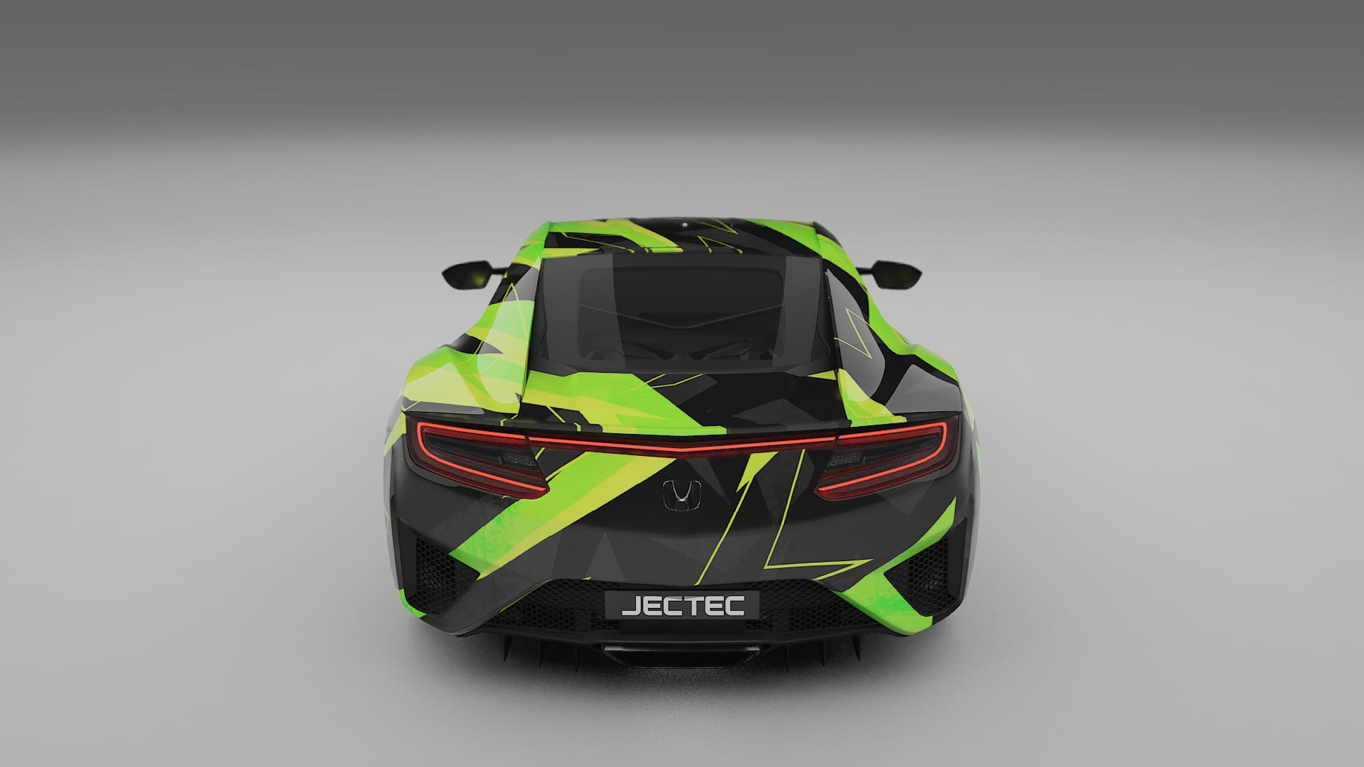 Honda NSX prefacelift pre-LCI NINJA TURTLES – Design-Wrap PPF-Kit aus bedruckbarer Polyurethanfolie