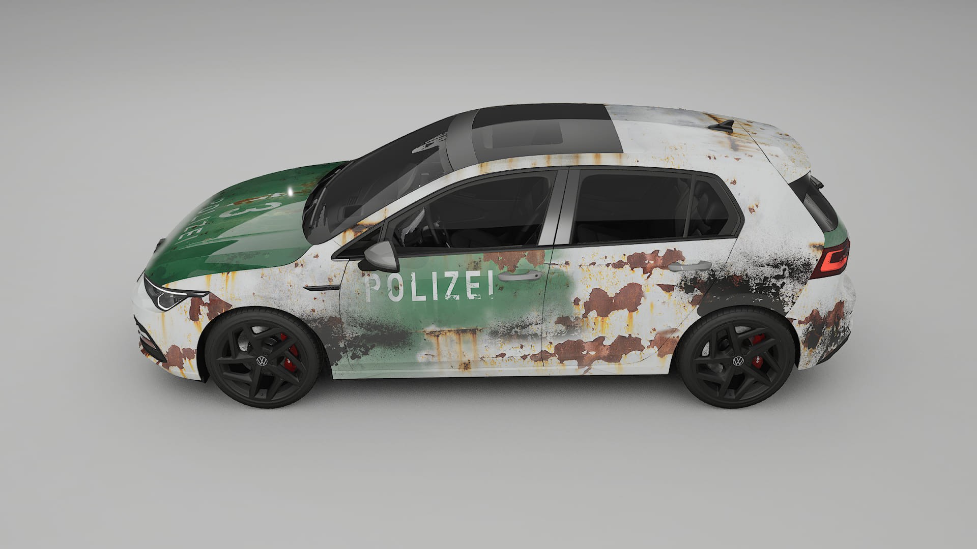 VW Golf Mk8 COBRA 11 – Design-Wrap PPF-Kit aus bedruckbarer Polyurethanfolie
