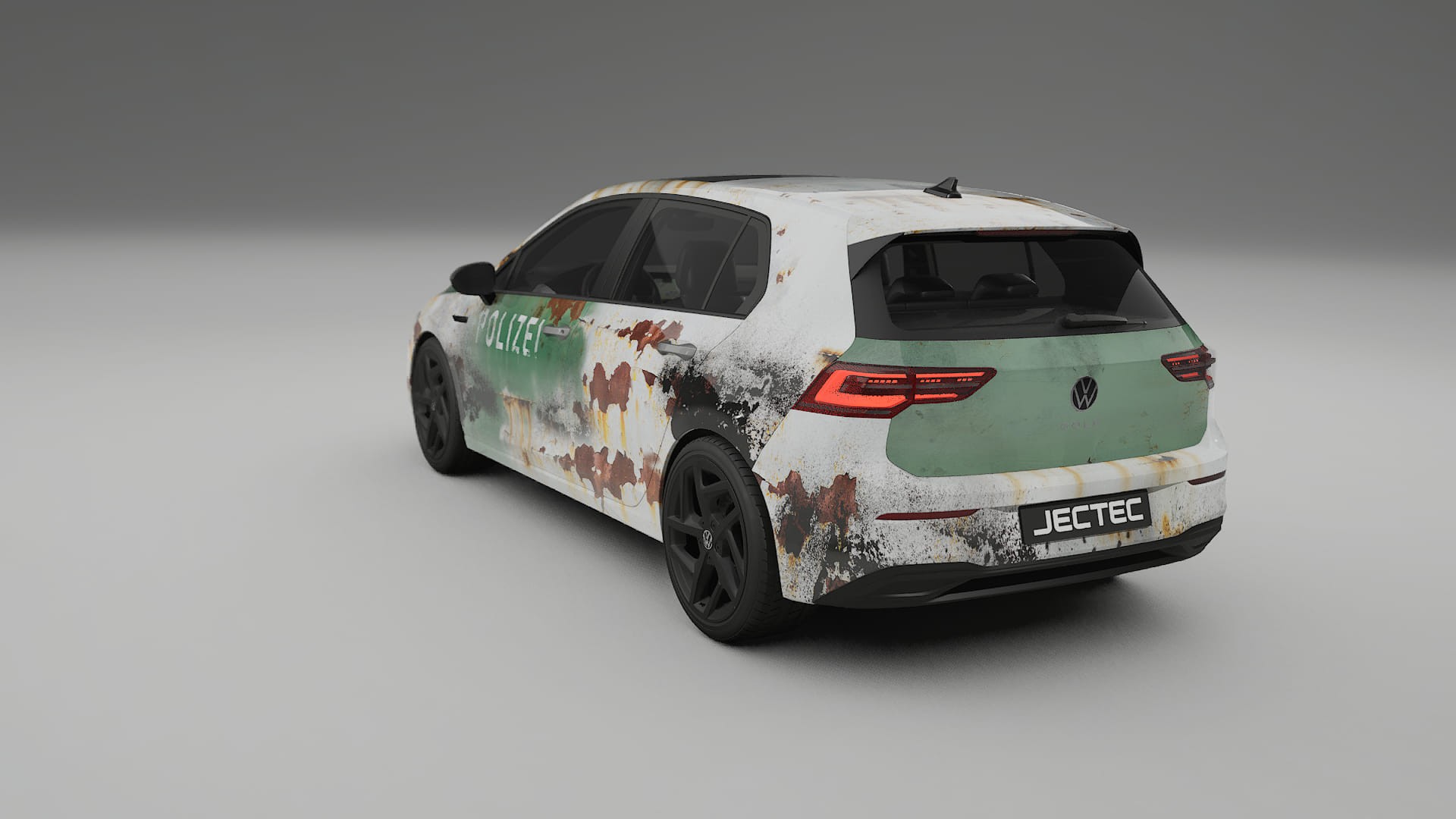VW Golf Mk8 COBRA 11 – Design-Wrap PPF-Kit aus bedruckbarer Polyurethanfolie