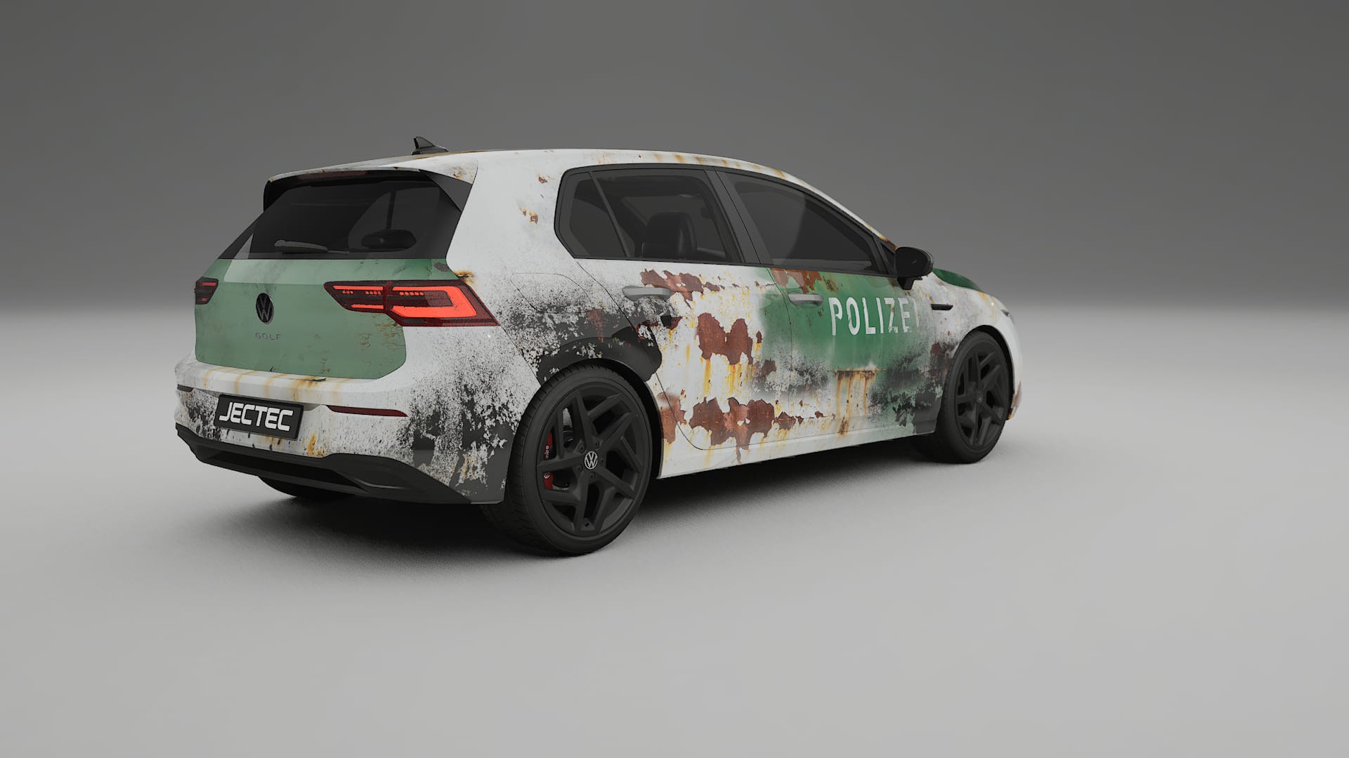 VW Golf Mk8 COBRA 11 – Design-Wrap PPF-Kit aus bedruckbarer Polyurethanfolie