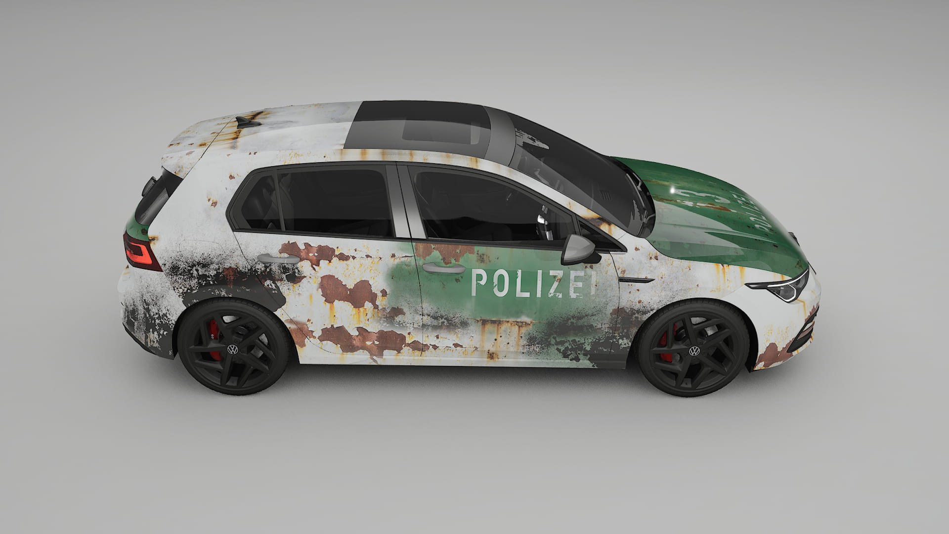 VW Golf Mk8 COBRA 11 – Design-Wrap PPF-Kit aus bedruckbarer Polyurethanfolie