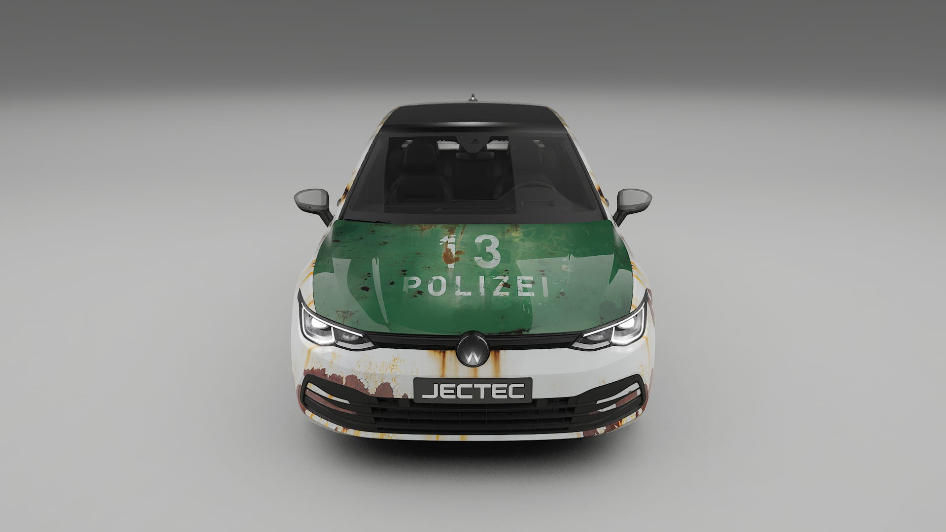VW Golf Mk8 COBRA 11 – Design-Wrap PPF-Kit aus bedruckbarer Polyurethanfolie