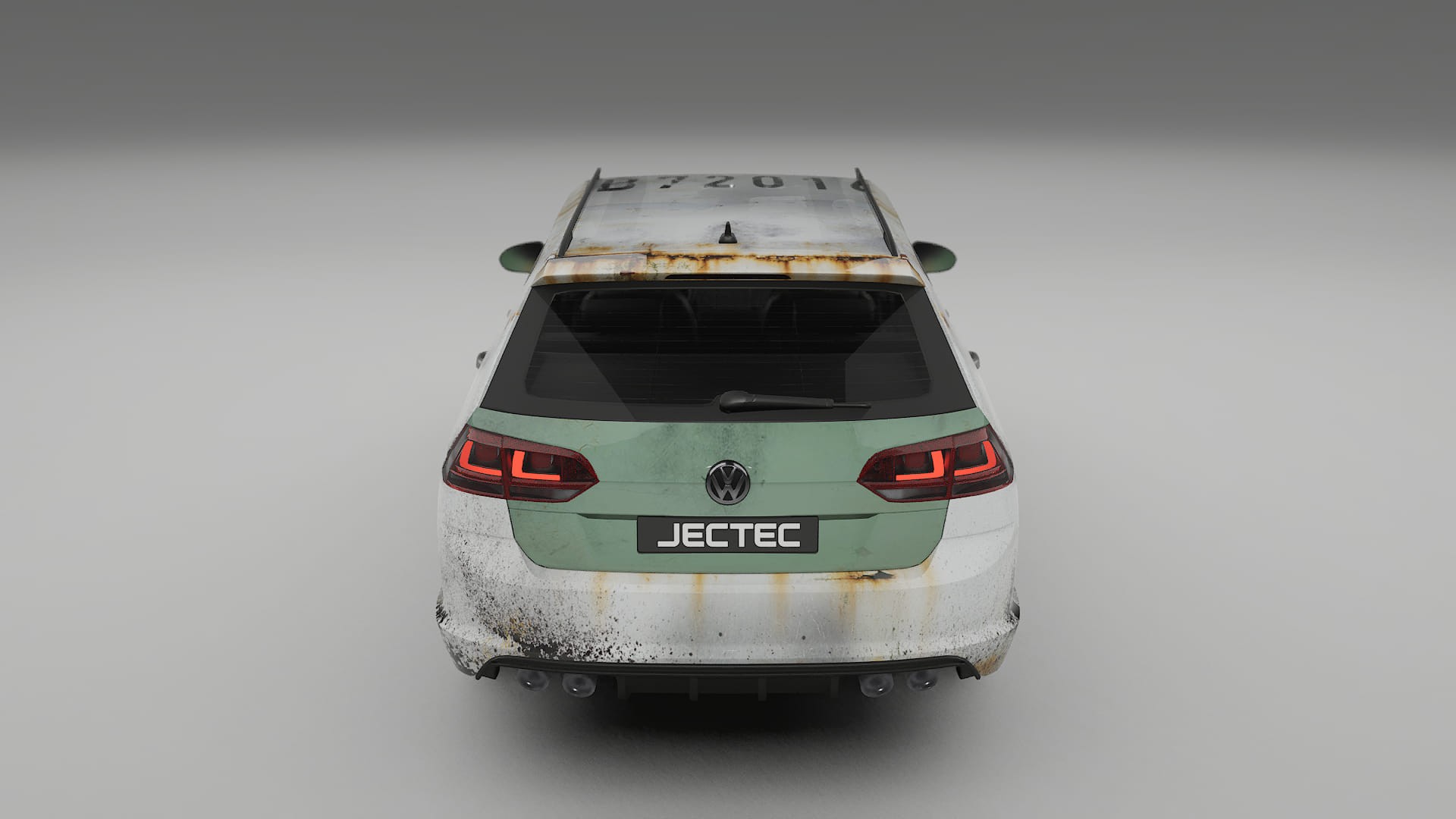 VW Golf Variant Mk7 COBRA 11 – Design-Wrap PPF-Kit aus bedruckbarer Polyurethanfolie
