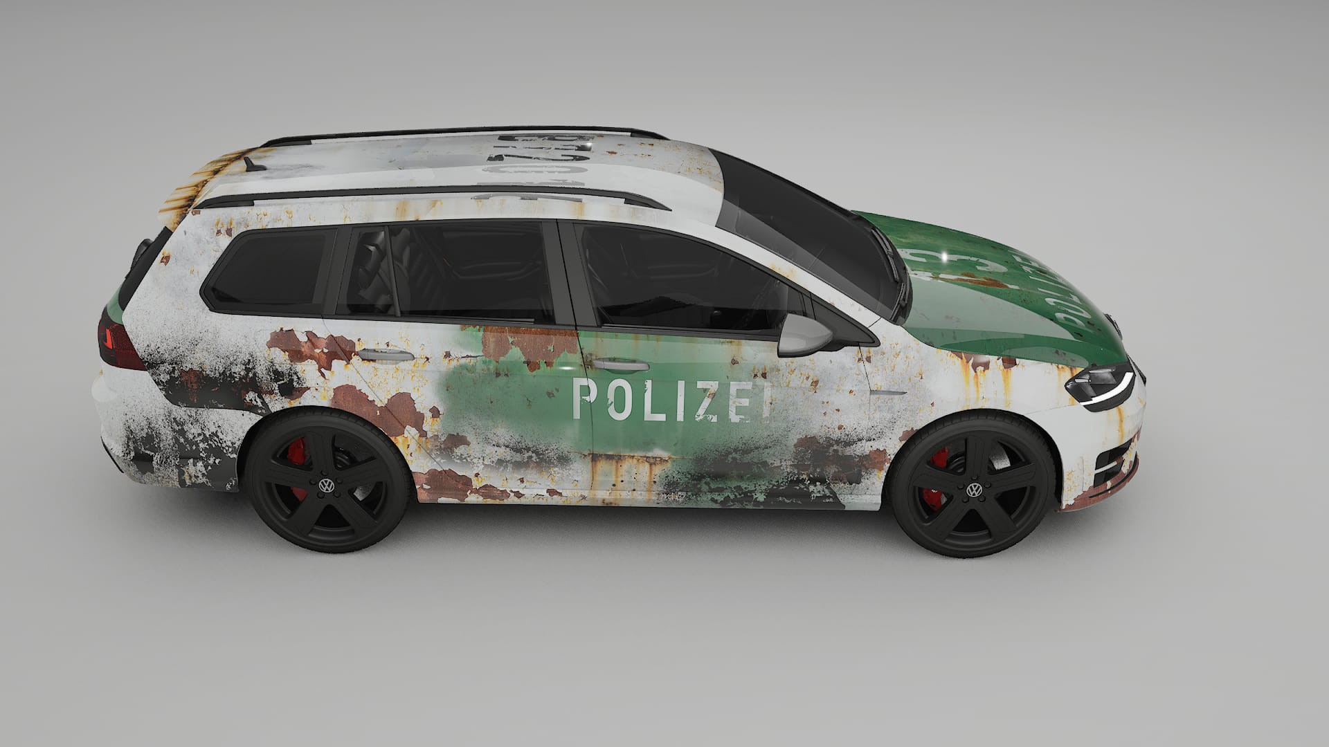 VW Golf Variant Mk7 COBRA 11 – Design-Wrap PPF-Kit aus bedruckbarer Polyurethanfolie