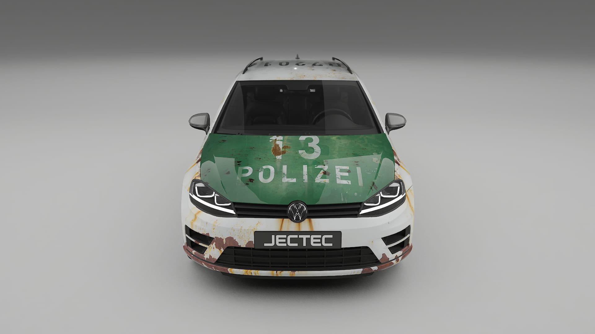 VW Golf Variant Mk7 COBRA 11 – Design-Wrap PPF-Kit aus bedruckbarer Polyurethanfolie