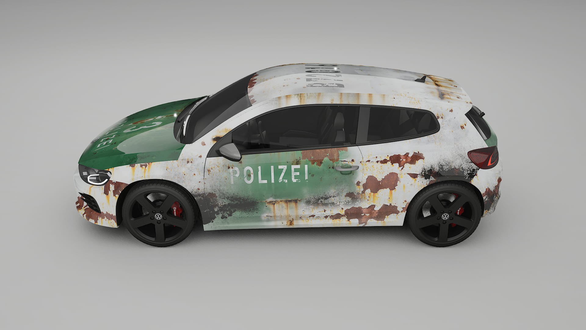 VW Scirocco R III COBRA 11 – Design-Wrap PPF-Kit aus bedruckbarer Polyurethanfolie