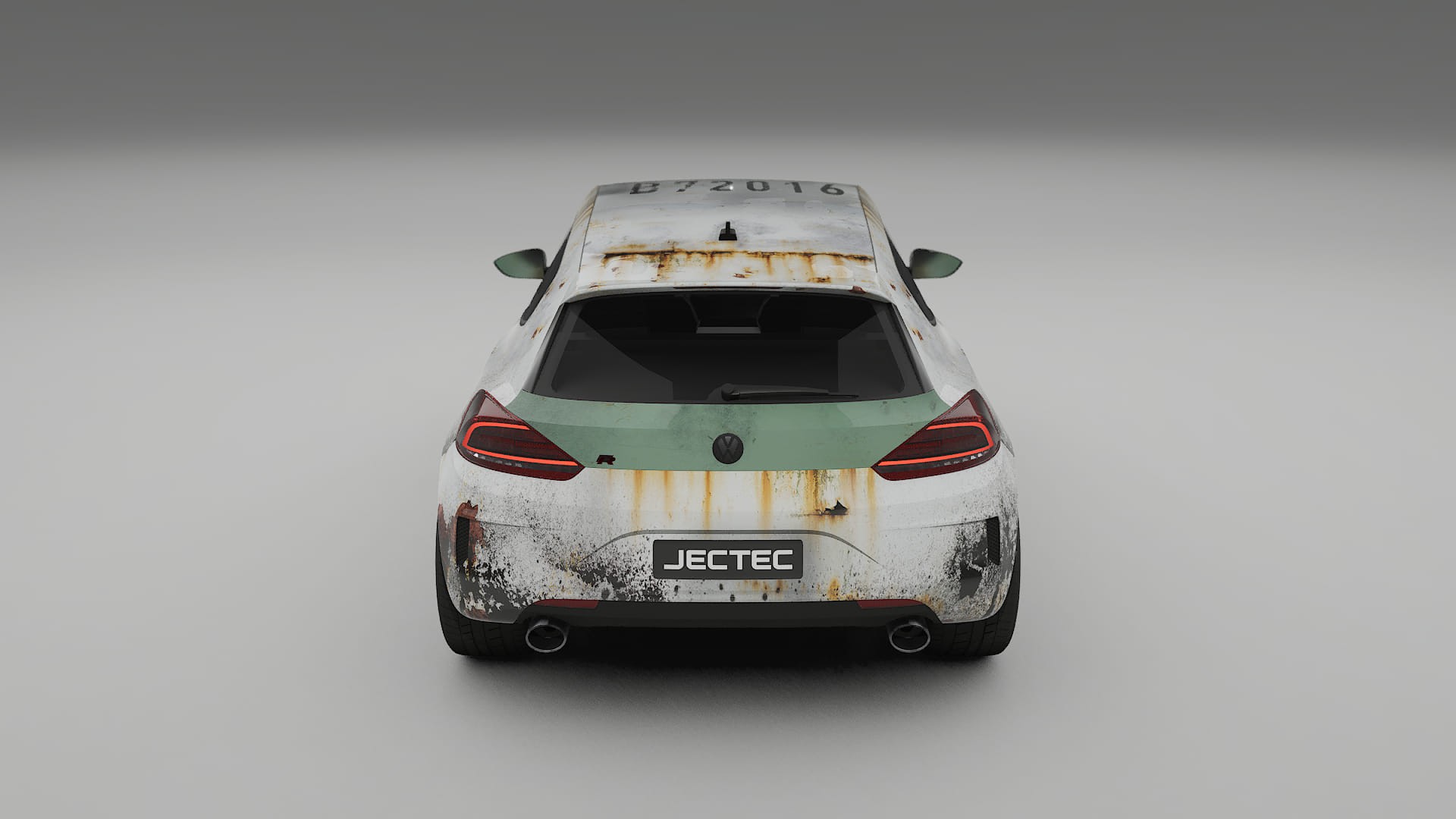 VW Scirocco R III COBRA 11 – Design-Wrap PPF-Kit aus bedruckbarer Polyurethanfolie