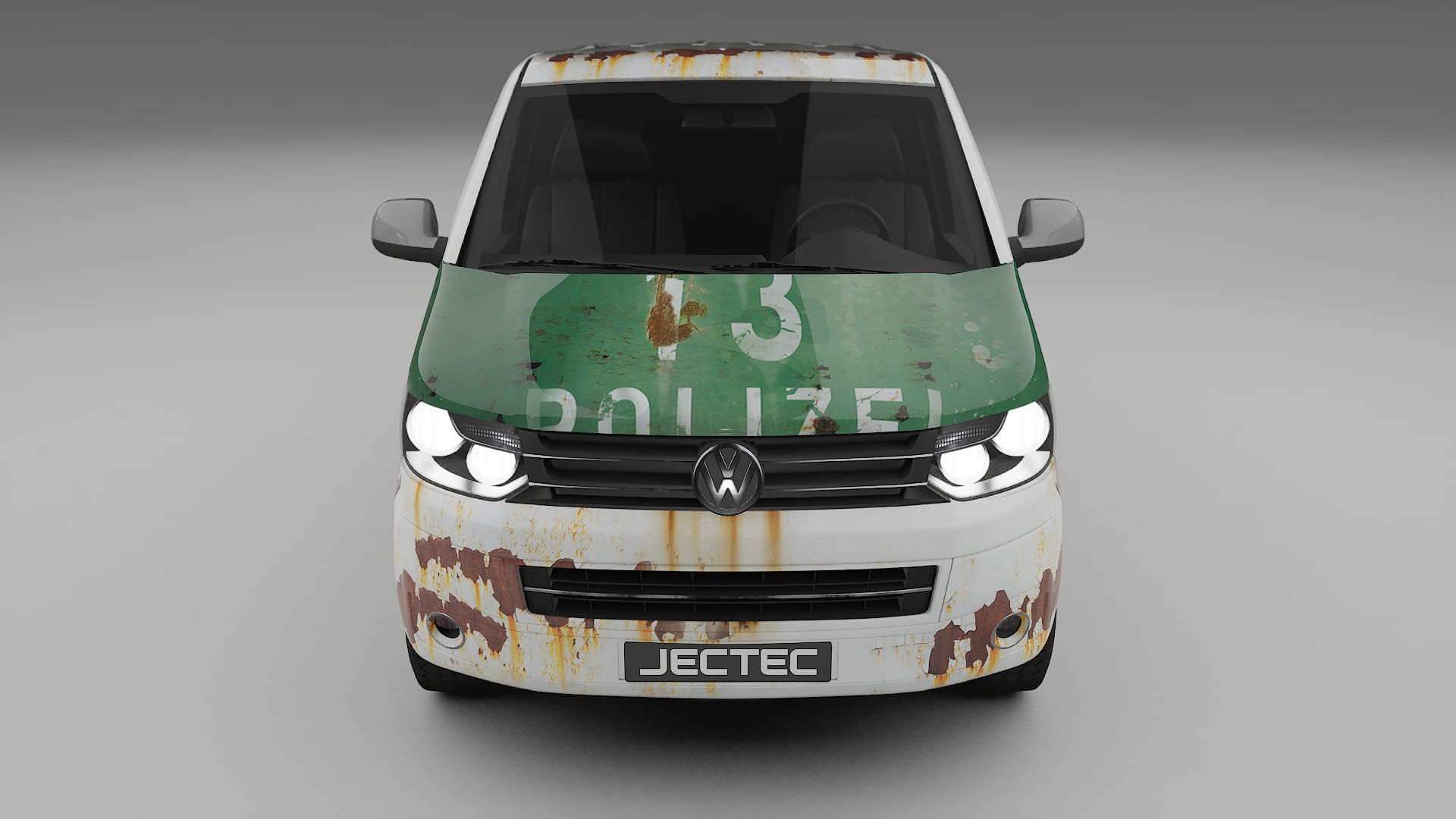 VW Transporter T5 Caravelle COBRA 11 – Design-Wrap PPF-Kit aus bedruckbarer Polyurethanfolie