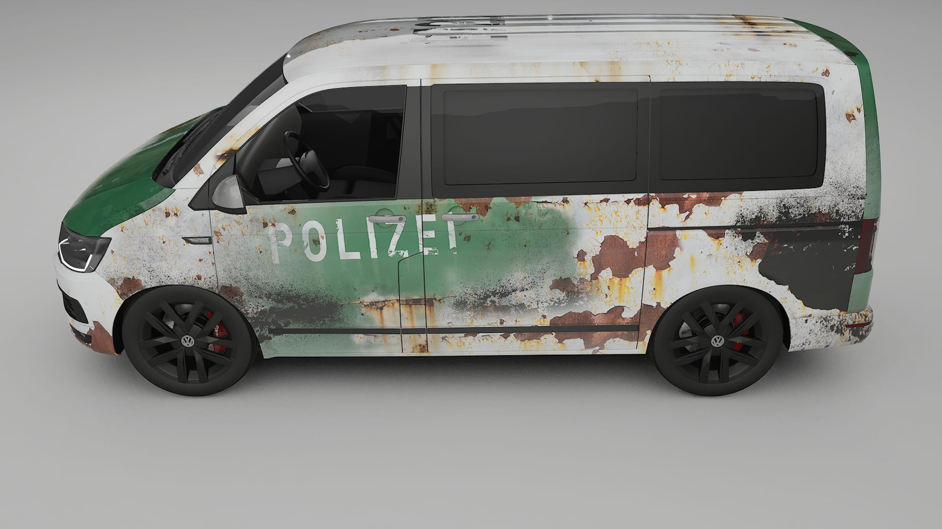 VW Transporter T6 Multivan COBRA 11 – Design-Wrap PPF-Kit aus bedruckbarer Polyurethanfolie