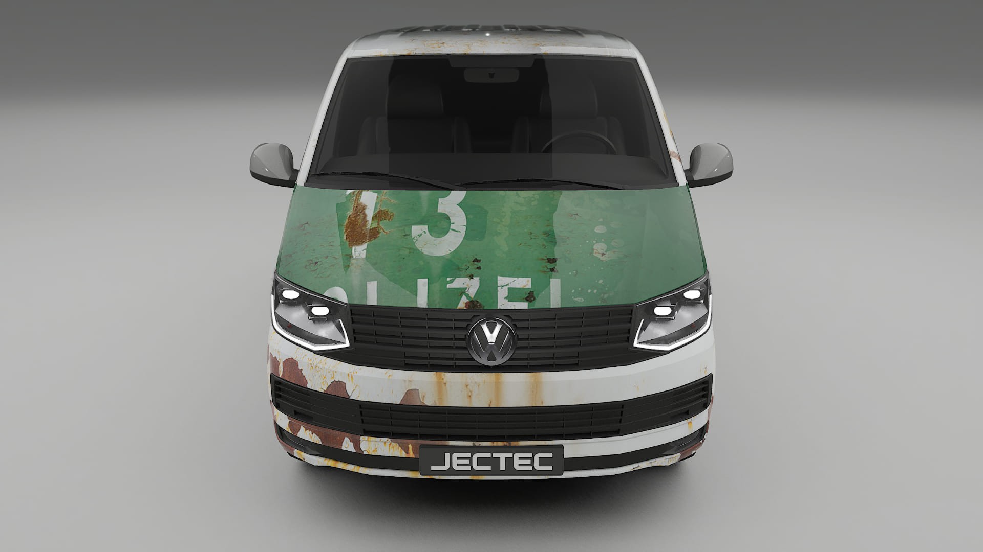 VW Transporter T6 Multivan COBRA 11 – Design-Wrap PPF-Kit aus bedruckbarer Polyurethanfolie