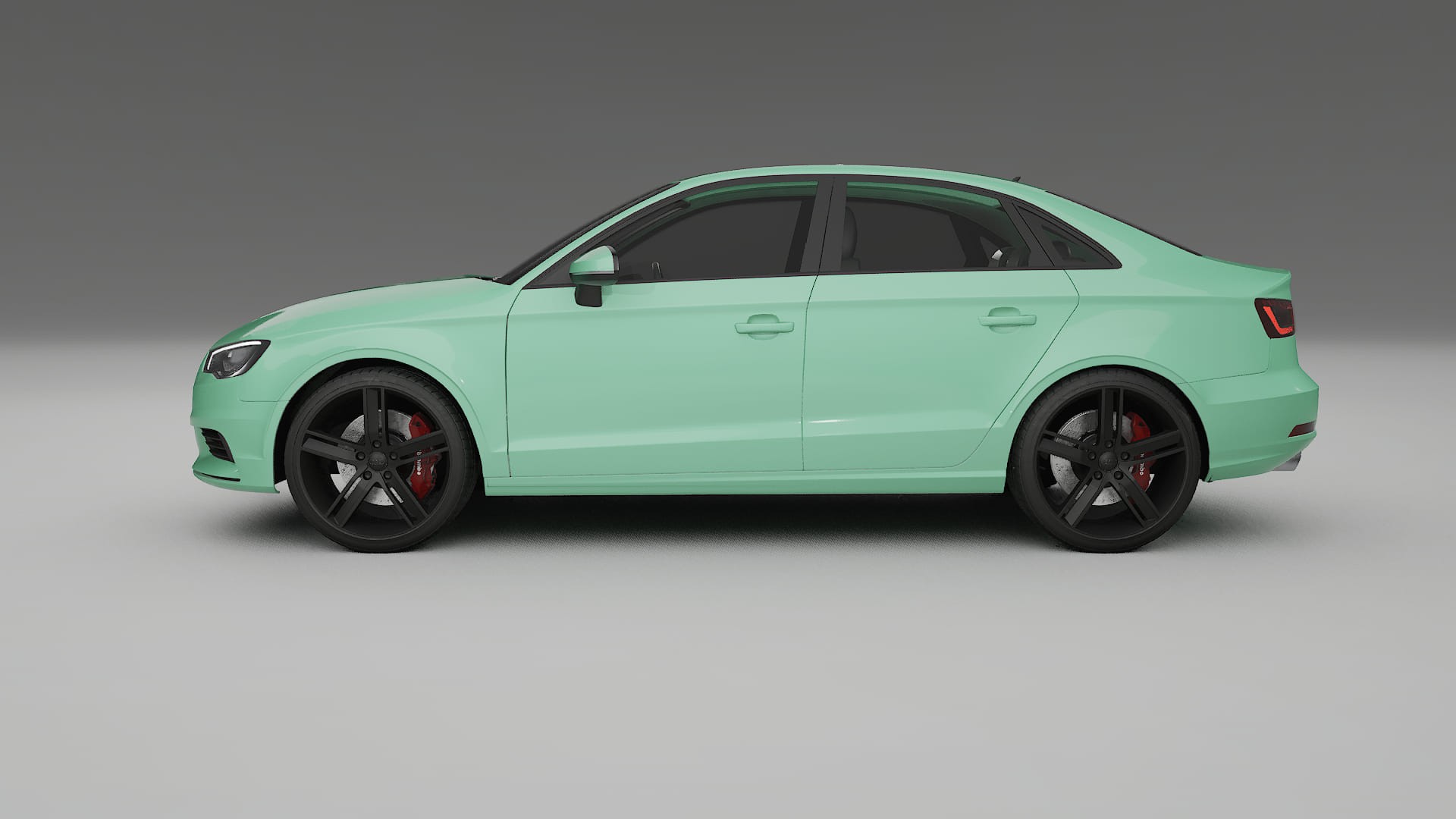 Audi A3 8V sedan prefacelift pre LCI TPU Lackschutzfolie | DUSTY Farbwechsel PPF – Komplett-Vorgeschnittener Kit
