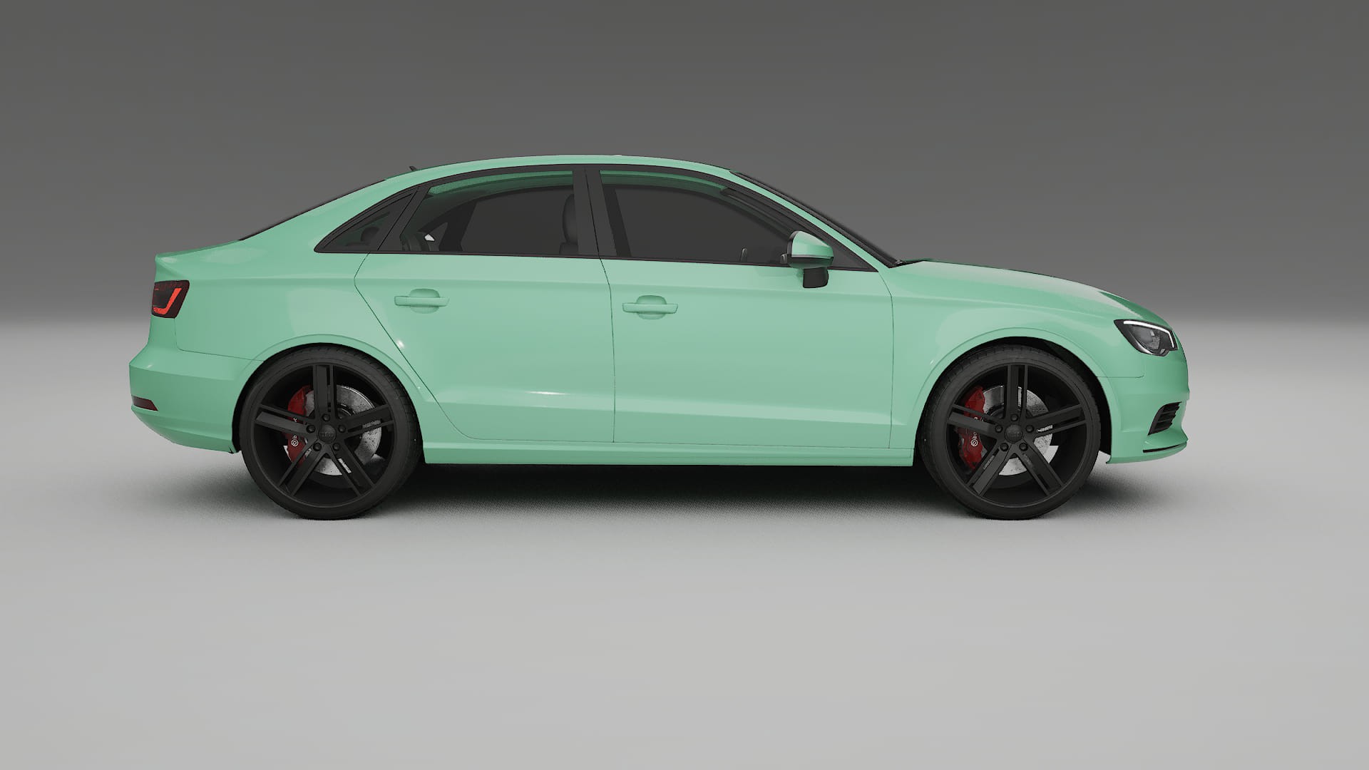 Audi A3 8V sedan prefacelift pre LCI TPU Lackschutzfolie | DUSTY Farbwechsel PPF – Komplett-Vorgeschnittener Kit