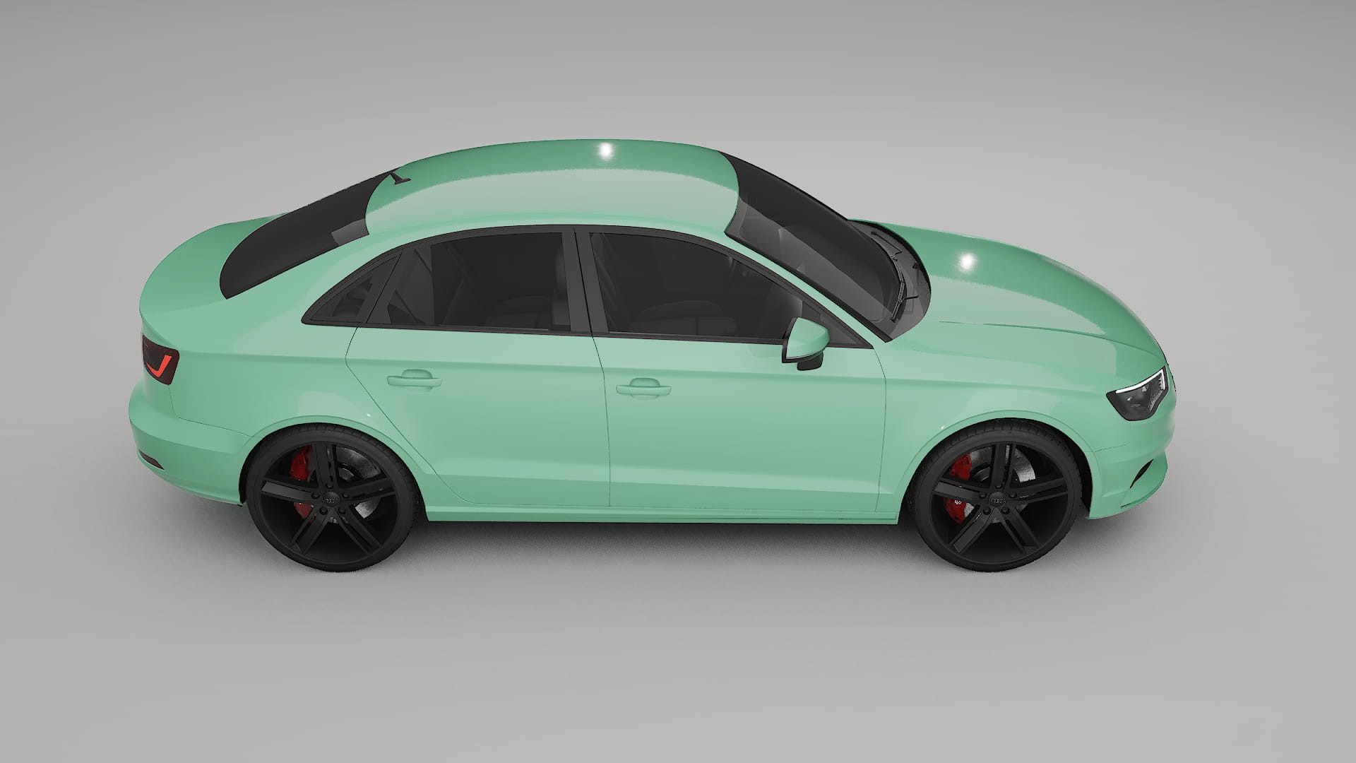 Audi A3 8V sedan prefacelift pre LCI TPU Lackschutzfolie | DUSTY Farbwechsel PPF – Komplett-Vorgeschnittener Kit
