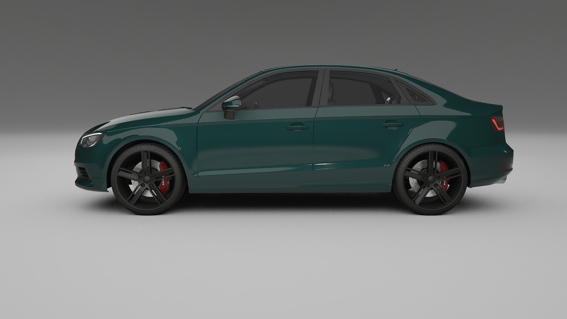 Audi A3 8V sedan prefacelift pre LCI TPU Lackschutzfolie | INFERNO Farbwechsel PPF – Komplett-Vorgeschnittener Kit