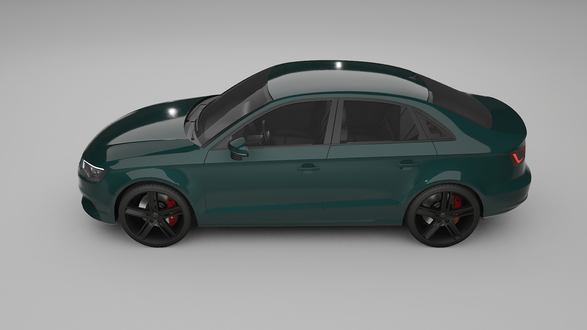 Audi A3 8V sedan prefacelift pre LCI TPU Lackschutzfolie | INFERNO Farbwechsel PPF – Komplett-Vorgeschnittener Kit
