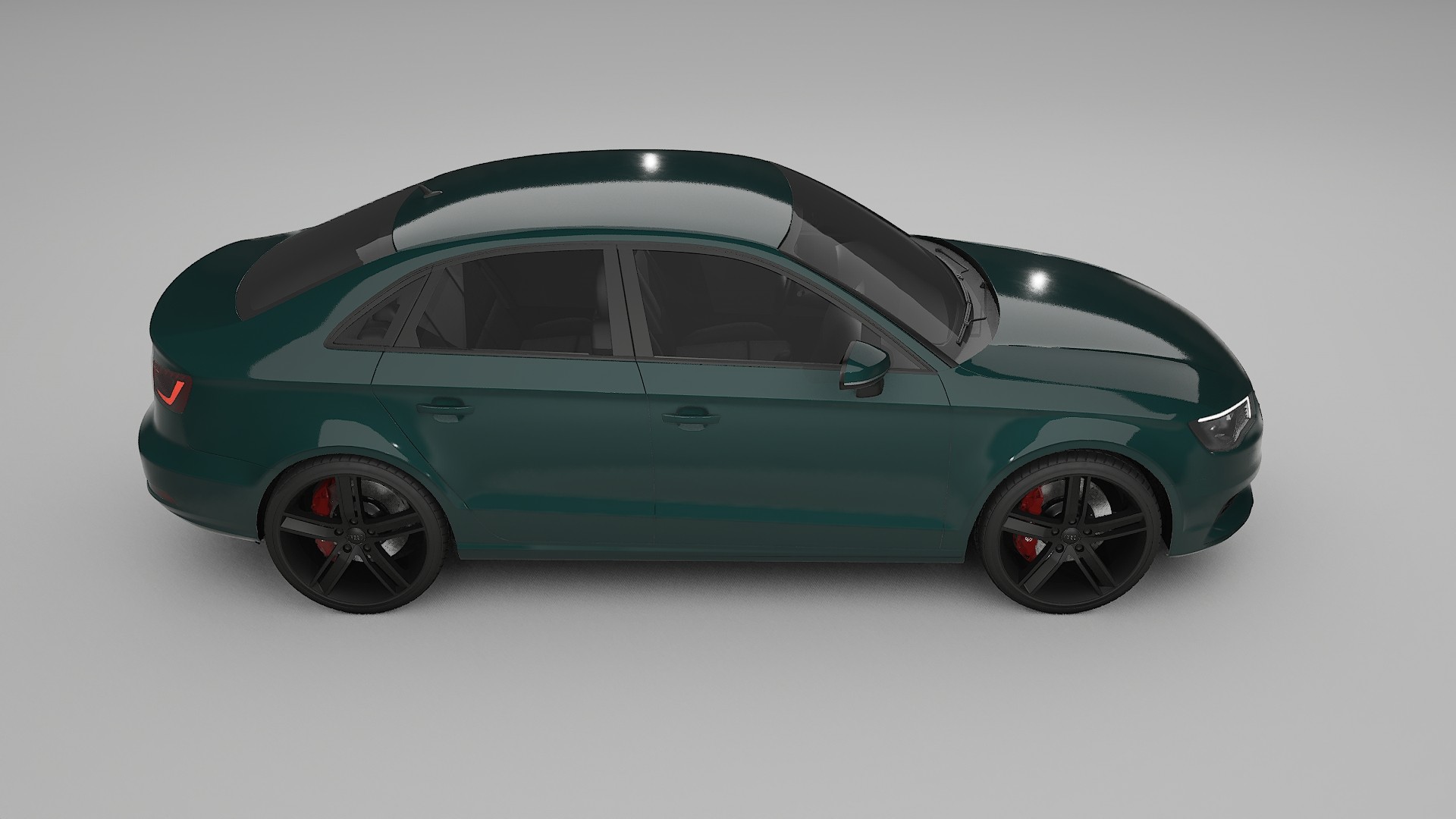 Audi A3 8V sedan prefacelift pre LCI TPU Lackschutzfolie | INFERNO Farbwechsel PPF – Komplett-Vorgeschnittener Kit