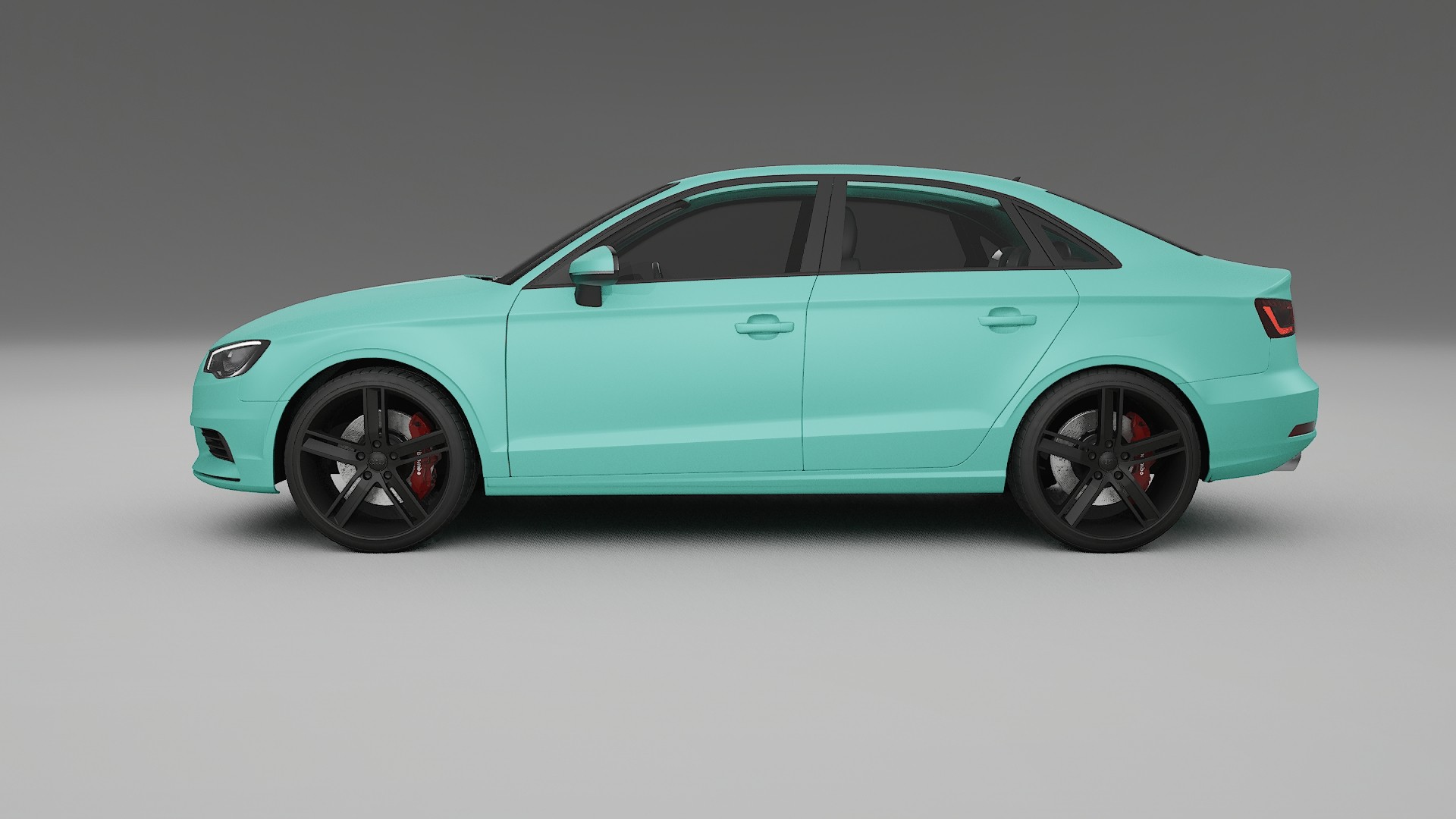 Audi A3 8V sedan prefacelift pre LCI TPU Lackschutzfolie | FROST Farbwechsel PPF – Komplett-Vorgeschnittener Kit