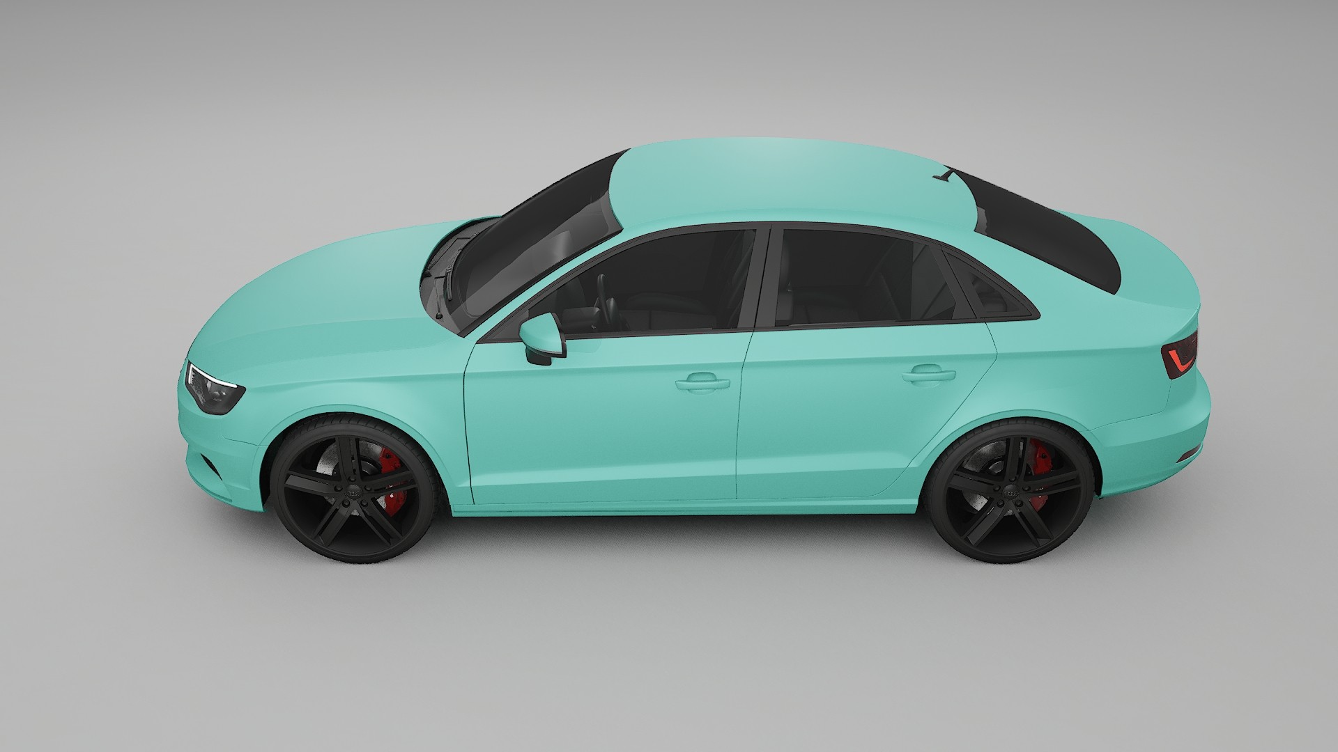Audi A3 8V sedan prefacelift pre LCI TPU Lackschutzfolie | FROST Farbwechsel PPF – Komplett-Vorgeschnittener Kit
