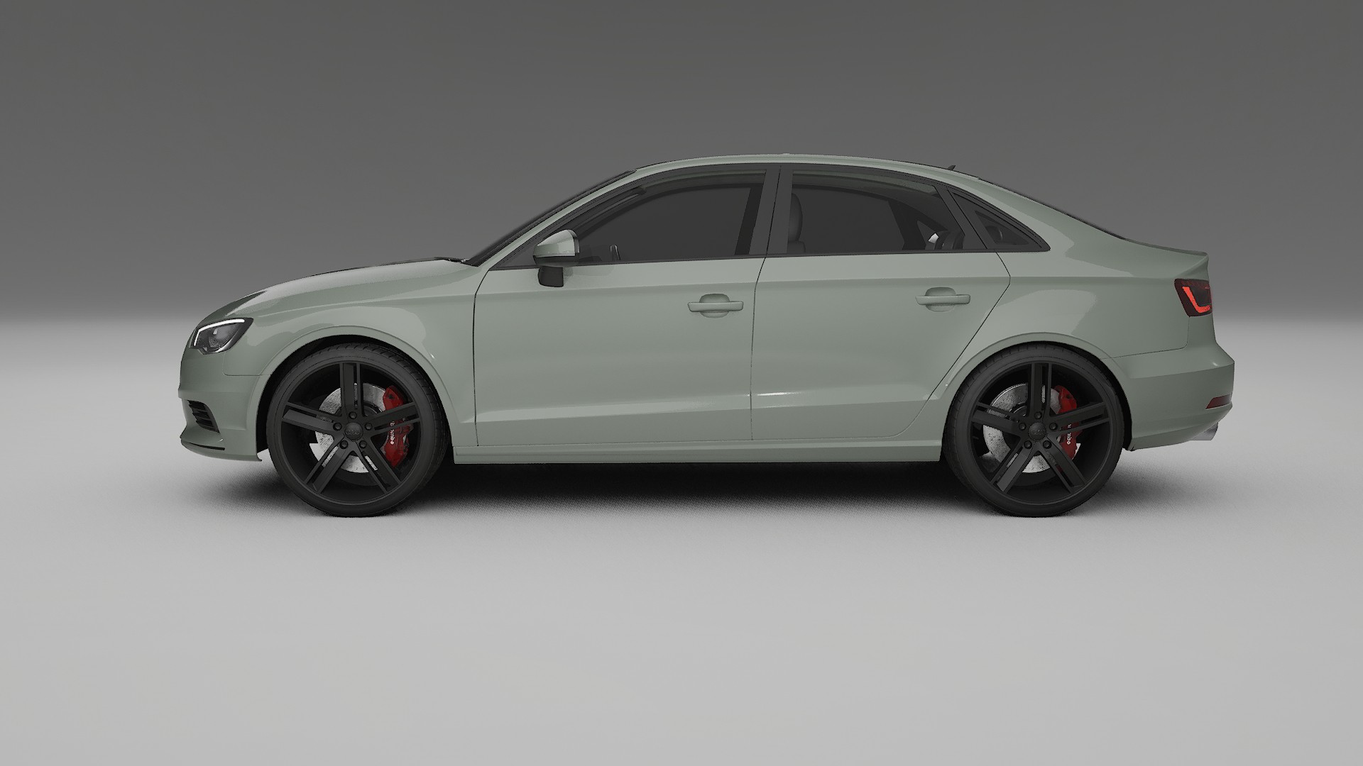 Audi A3 8V sedan prefacelift pre LCI TPU Lackschutzfolie | SLATE Farbwechsel PPF – Komplett-Vorgeschnittener Kit