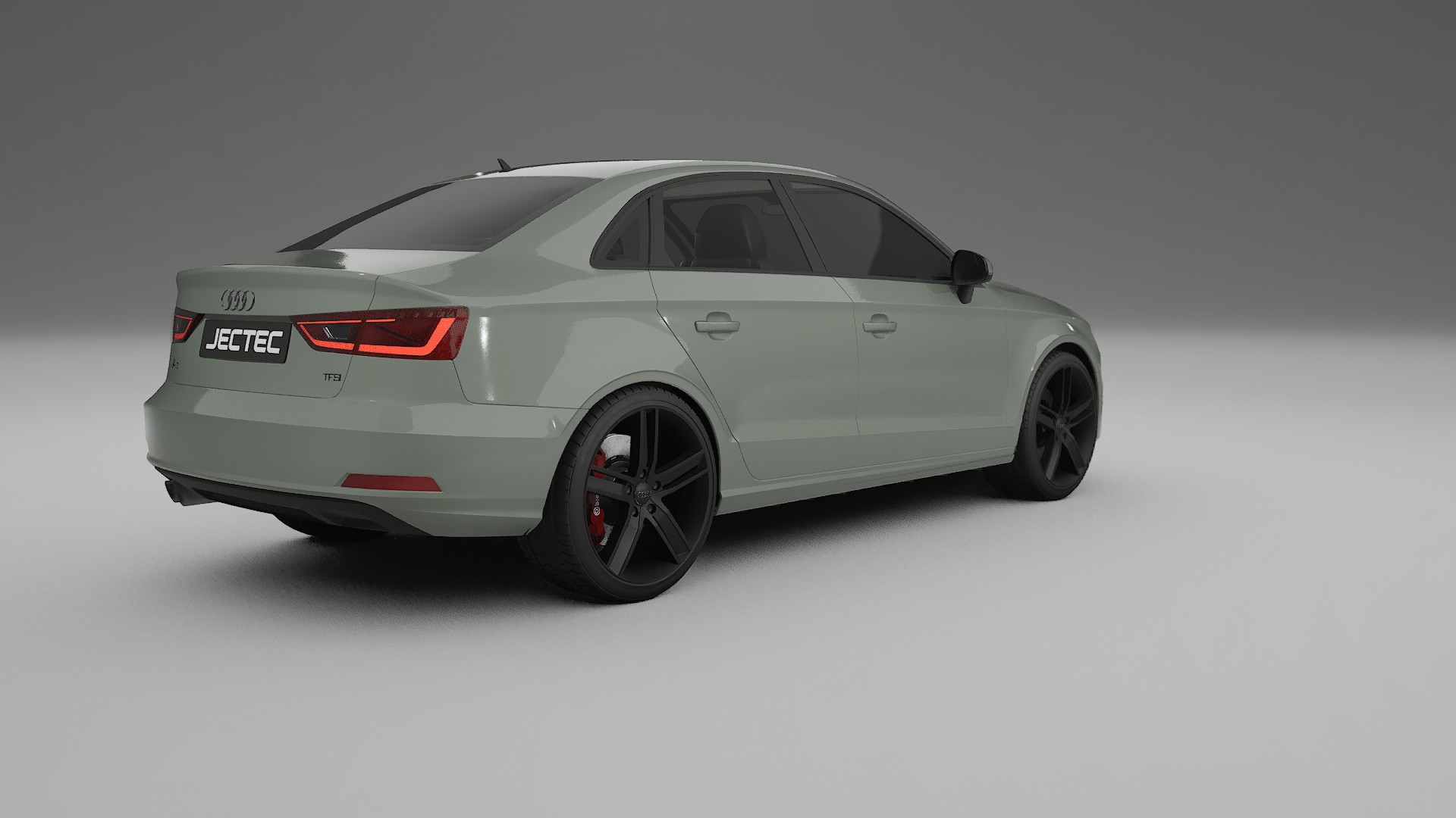 Audi A3 8V sedan prefacelift pre LCI TPU Lackschutzfolie | SLATE Farbwechsel PPF – Komplett-Vorgeschnittener Kit