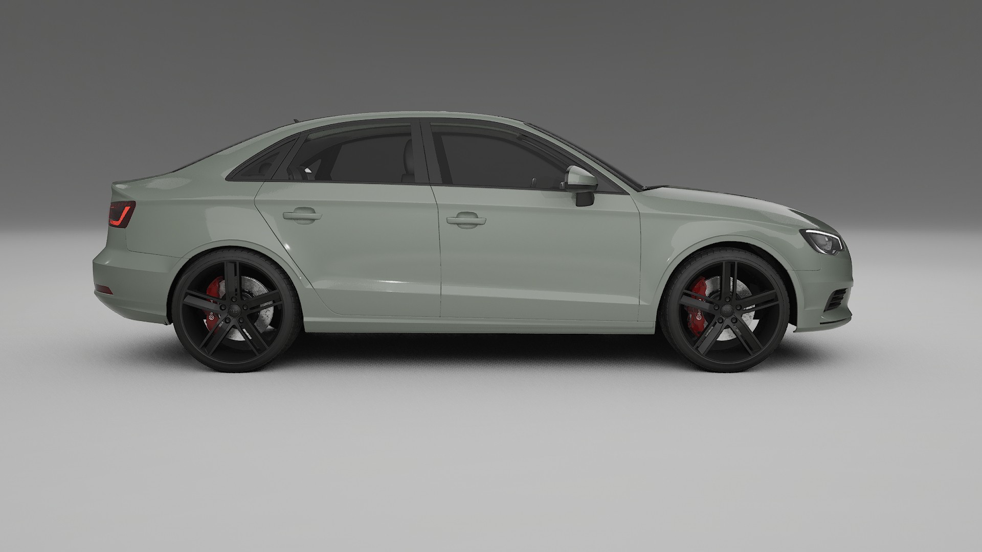 Audi A3 8V sedan prefacelift pre LCI TPU Lackschutzfolie | SLATE Farbwechsel PPF – Komplett-Vorgeschnittener Kit
