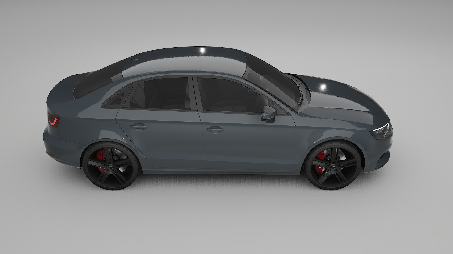 Audi A3 8V sedan prefacelift pre LCI TPU Lackschutzfolie | GRANITE Farbwechsel PPF – Komplett-Vorgeschnittener Kit