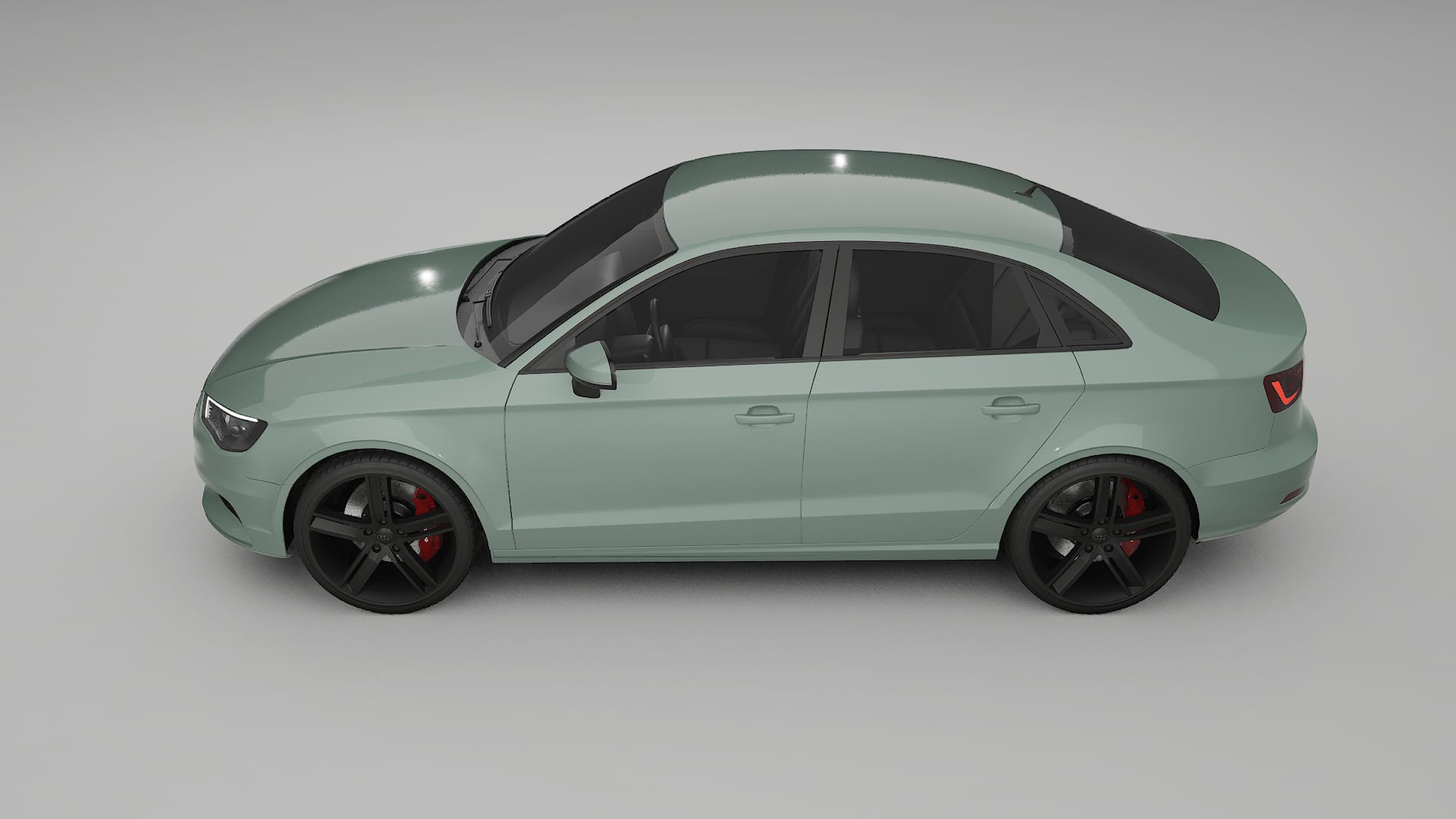 Audi A3 8V sedan prefacelift pre LCI TPU Lackschutzfolie | CINDER Farbwechsel PPF – Komplett-Vorgeschnittener Kit
