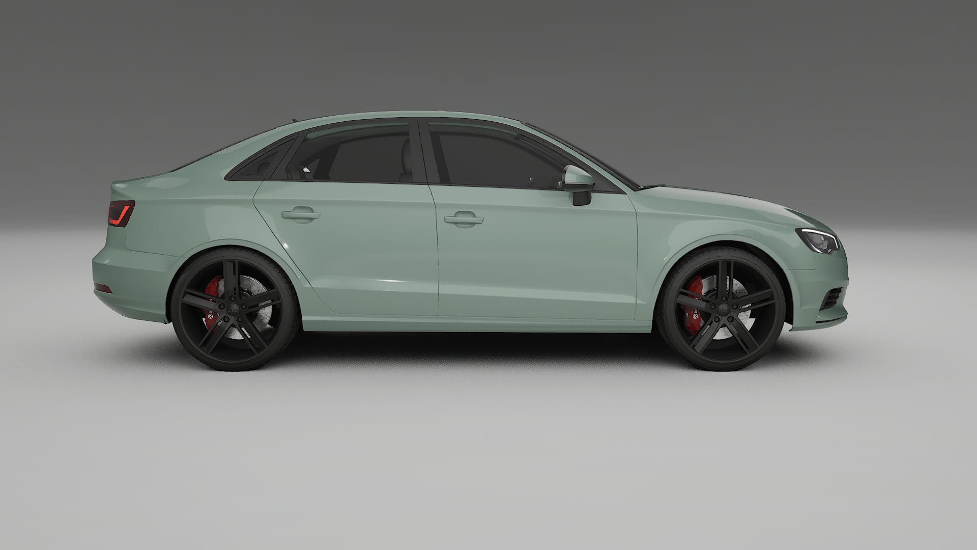 Audi A3 8V sedan prefacelift pre LCI TPU Lackschutzfolie | CINDER Farbwechsel PPF – Komplett-Vorgeschnittener Kit