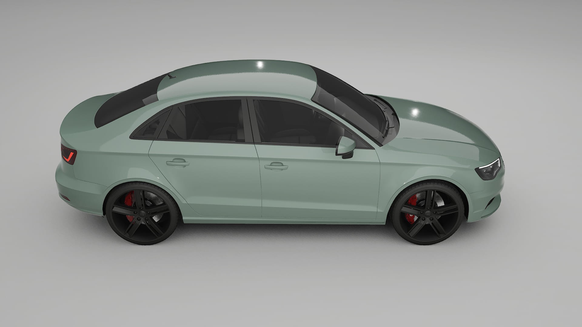 Audi A3 8V sedan prefacelift pre LCI TPU Lackschutzfolie | CINDER Farbwechsel PPF – Komplett-Vorgeschnittener Kit