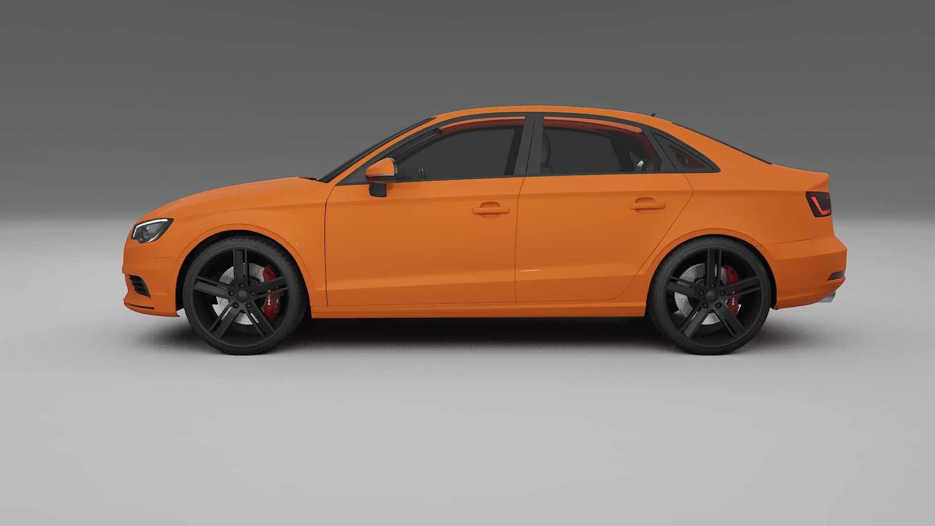 Audi A3 8V sedan prefacelift pre LCI TPU Lackschutzfolie | ROCKET Farbwechsel PPF – Komplett-Vorgeschnittener Kit