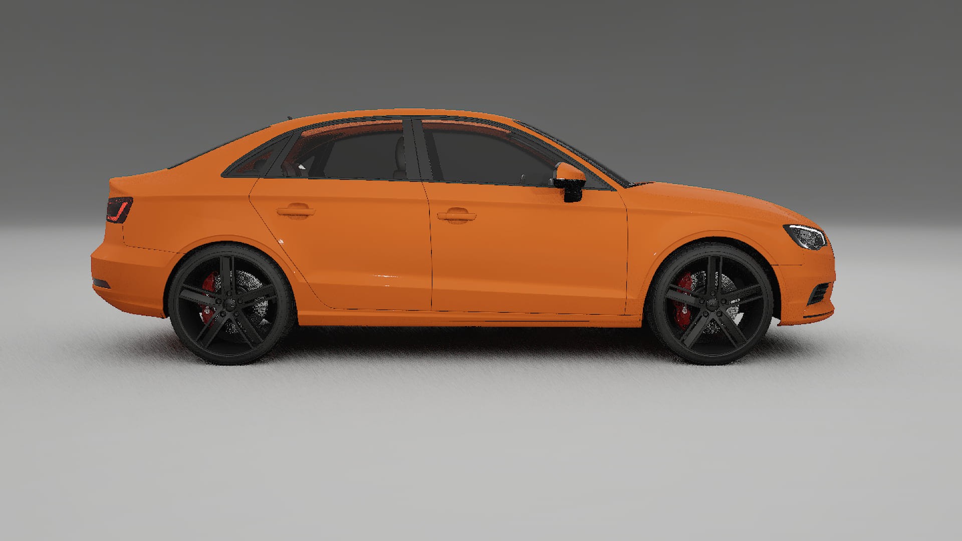 Audi A3 8V sedan prefacelift pre LCI TPU Lackschutzfolie | ROCKET Farbwechsel PPF – Komplett-Vorgeschnittener Kit