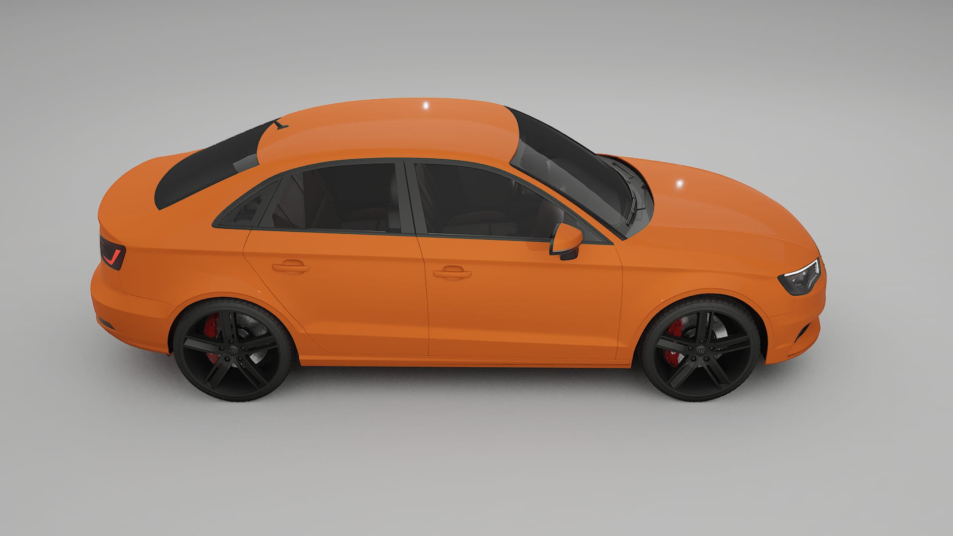Audi A3 8V sedan prefacelift pre LCI TPU Lackschutzfolie | ROCKET Farbwechsel PPF – Komplett-Vorgeschnittener Kit