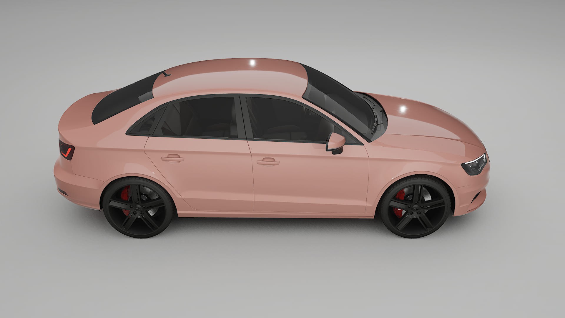 Audi A3 8V sedan prefacelift pre LCI TPU Lackschutzfolie | BLUSH Farbwechsel PPF – Komplett-Vorgeschnittener Kit